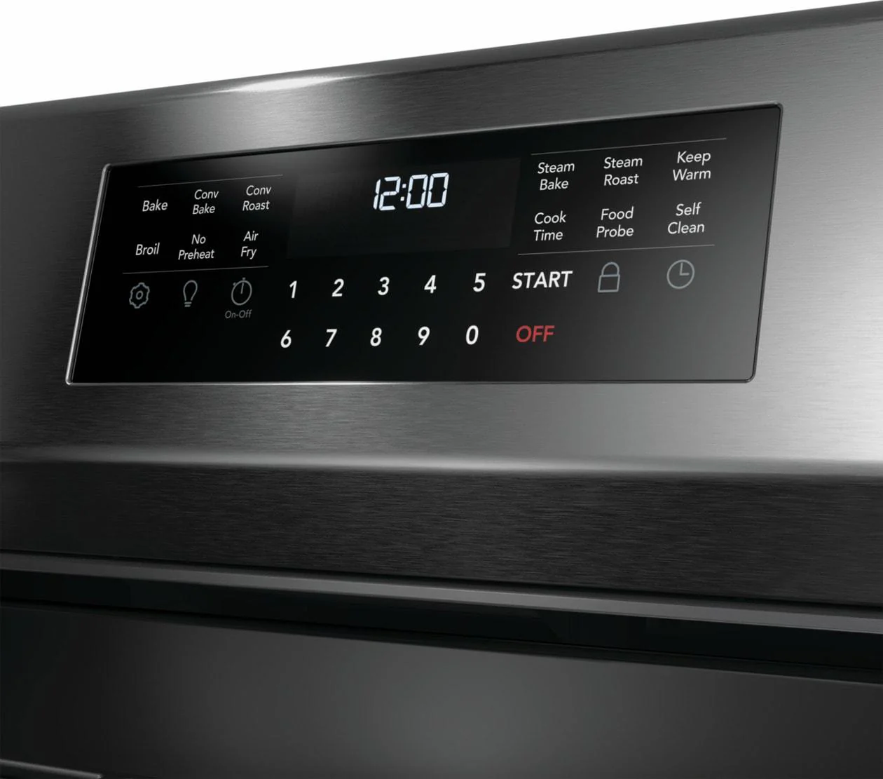 Frigidaire GCRG3060BD 30" Rear Control Gas Range with Total Convection - Image 6