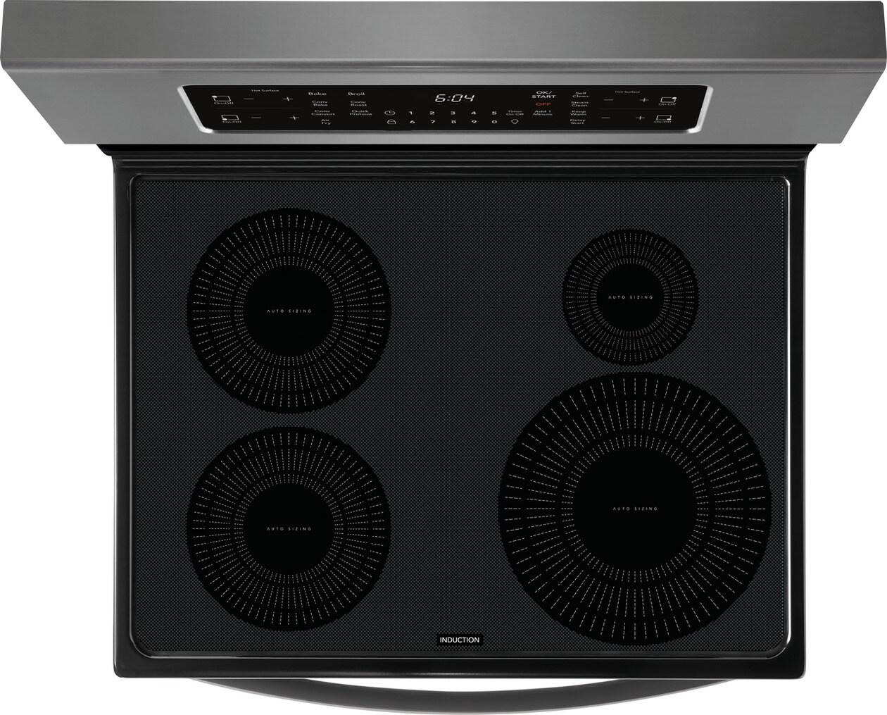Frigidaire Gallery 30" Freestanding Induction Range with Air Fry - Image 9