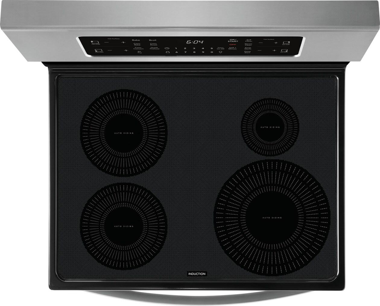 Frigidaire Gallery 30" Freestanding Induction Range with Air Fry - Image 8