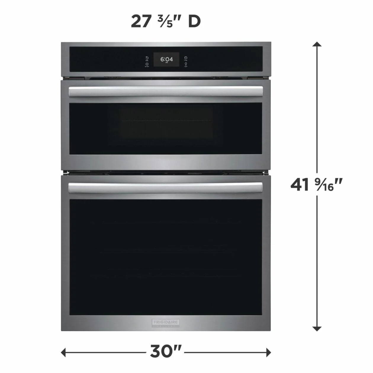 Frigidaire GCWM3070AF 30" Electric Wall Oven and Microwave Combination with Stone-Baked Pizza - Image 2