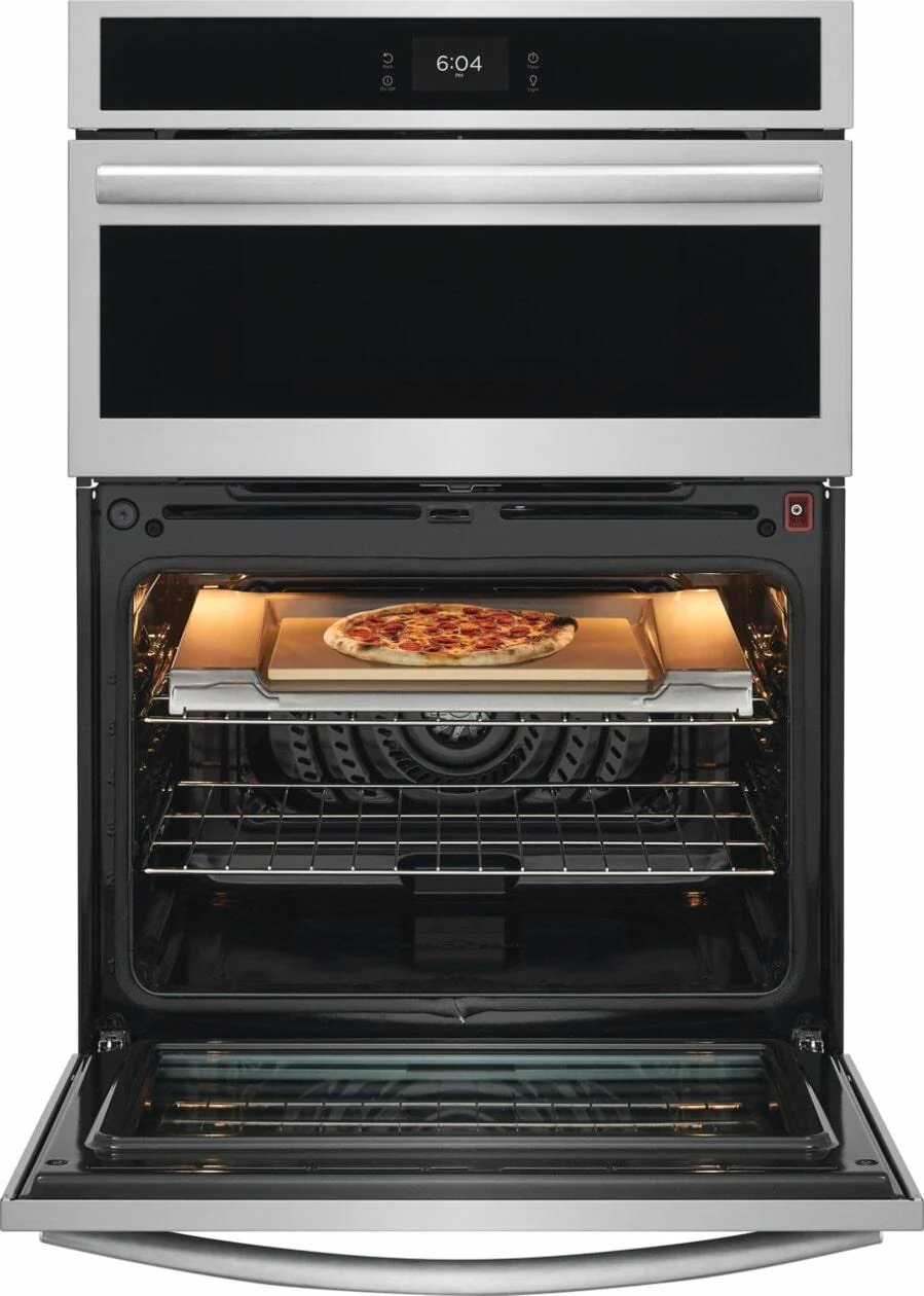 Frigidaire GCWM3070AF 30" Electric Wall Oven and Microwave Combination with Stone-Baked Pizza - Image 4