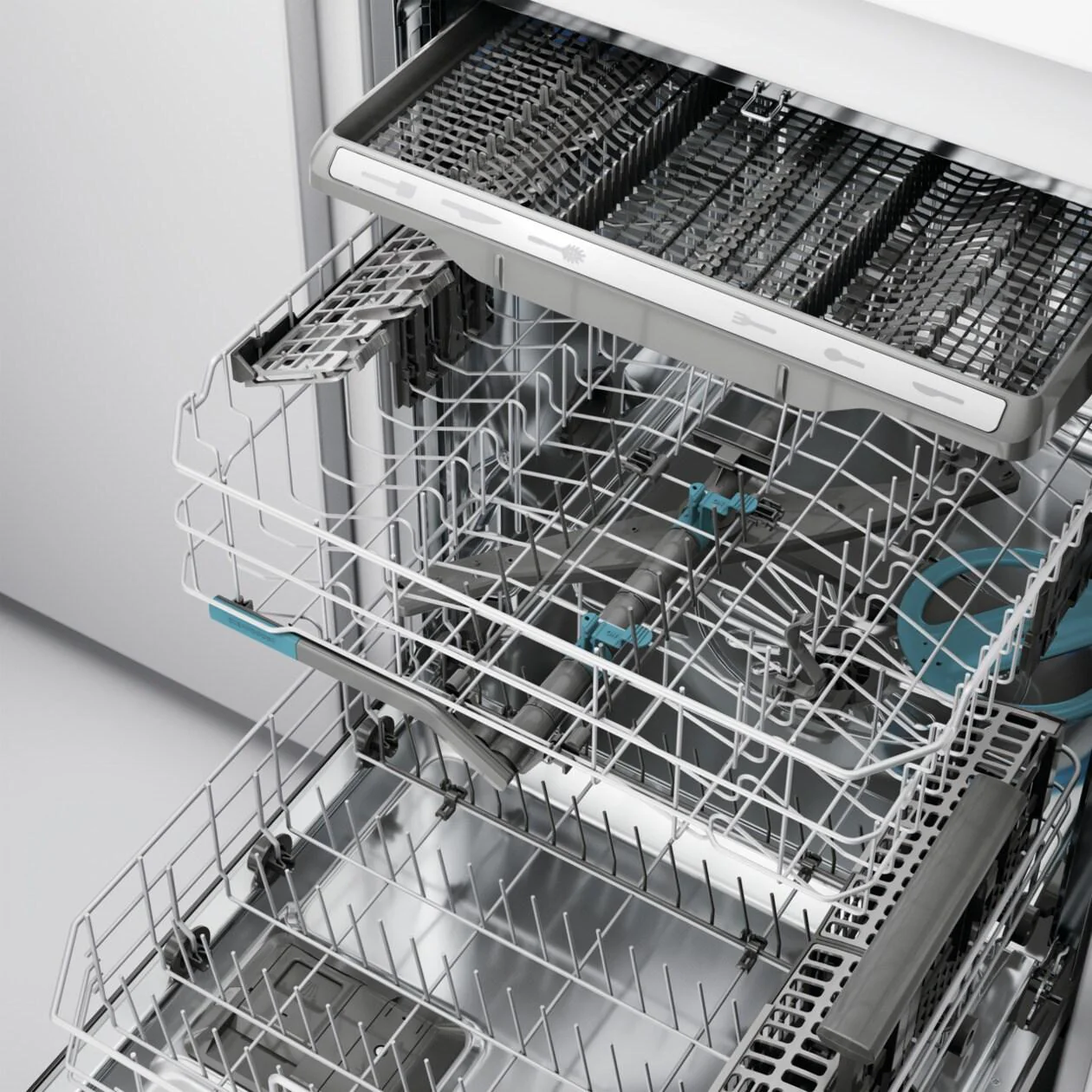 Frigidaire GDSH4715AD 24" Stainless Steel Tub Built-In Dishwasher with CleanBoost™ - Image 4
