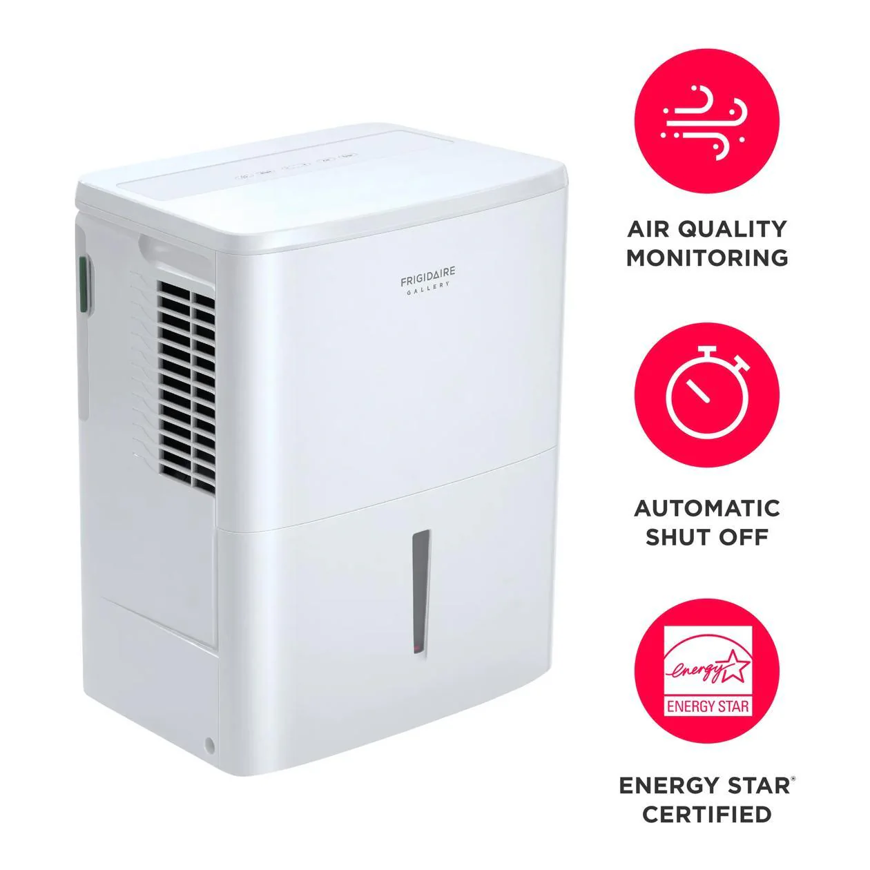 Frigidaire GHDD3535W1 2-in-1 35 Pint Dehumidifier with Built-in Allergy Filter and Wi-Fi (Energy Star) - Image 10