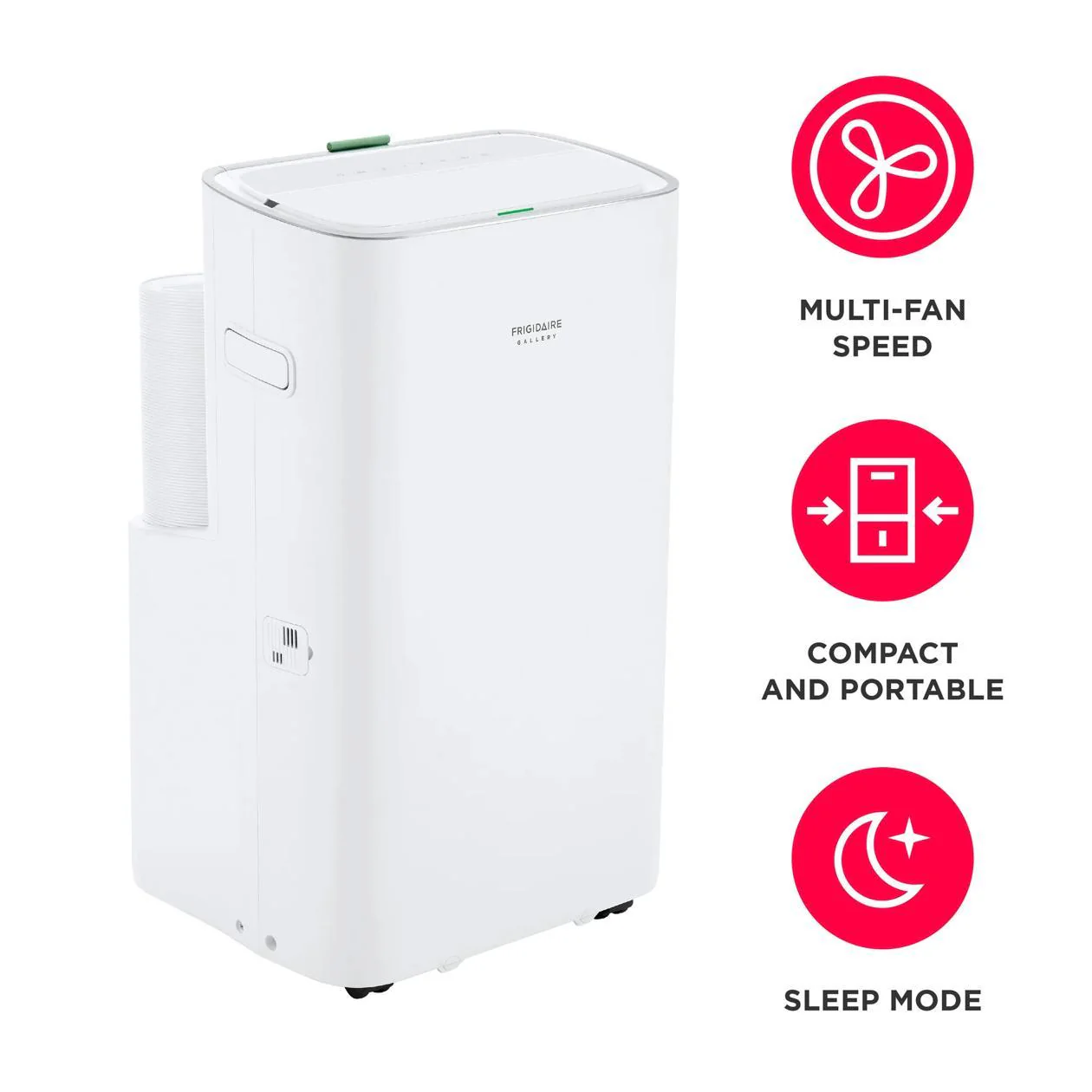 Frigidaire GHPC142AA1 3-in-1 Connected Inverter Portable Room Air Conditioner 14,000 BTU (ASHRAE) / 10,500 BTU (DOE) - Image 7
