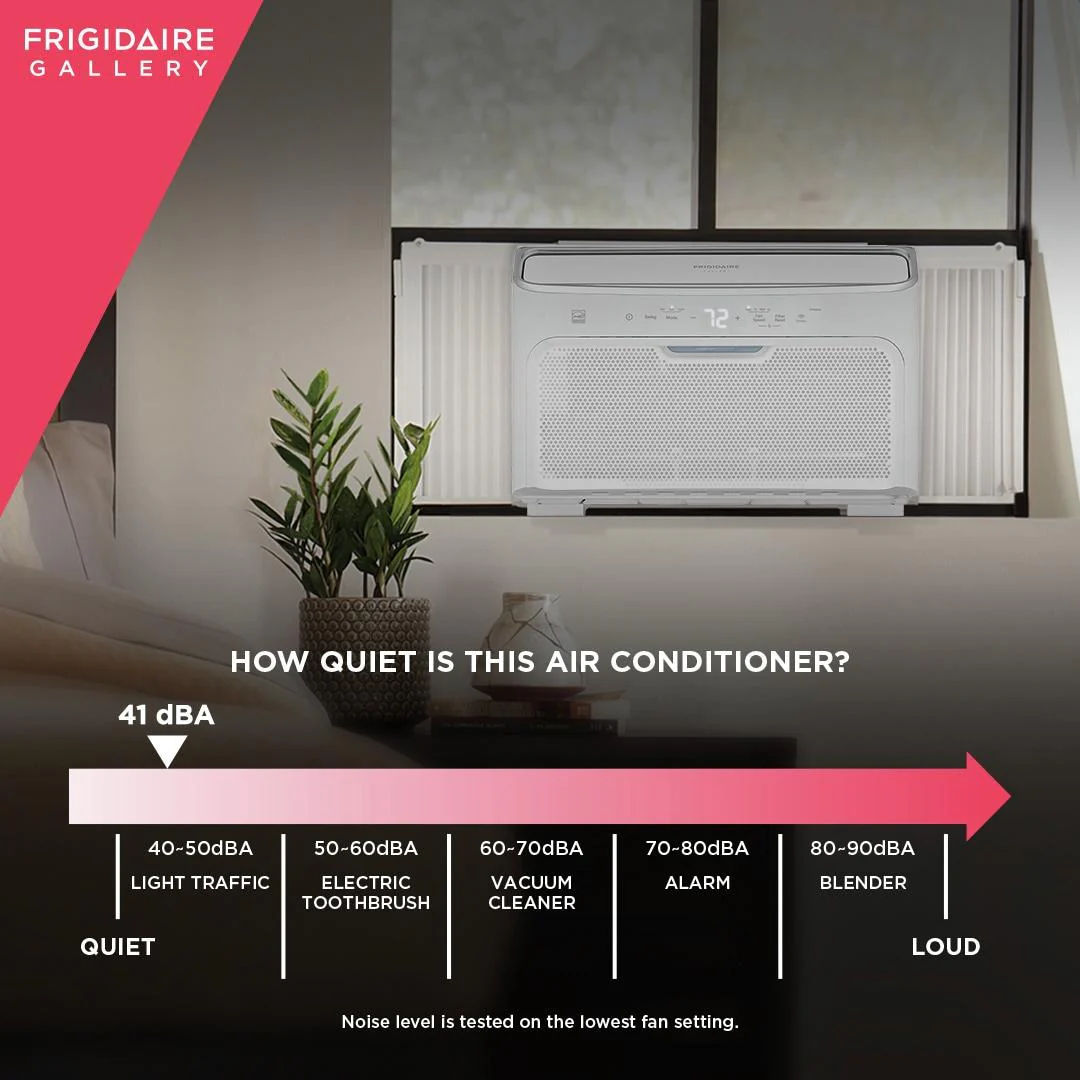 Frigidaire GHWQ083WC1 8,000 BTU Inverter Window Room Air Conditioner with Wi-Fi (Energy Star) - Image 5