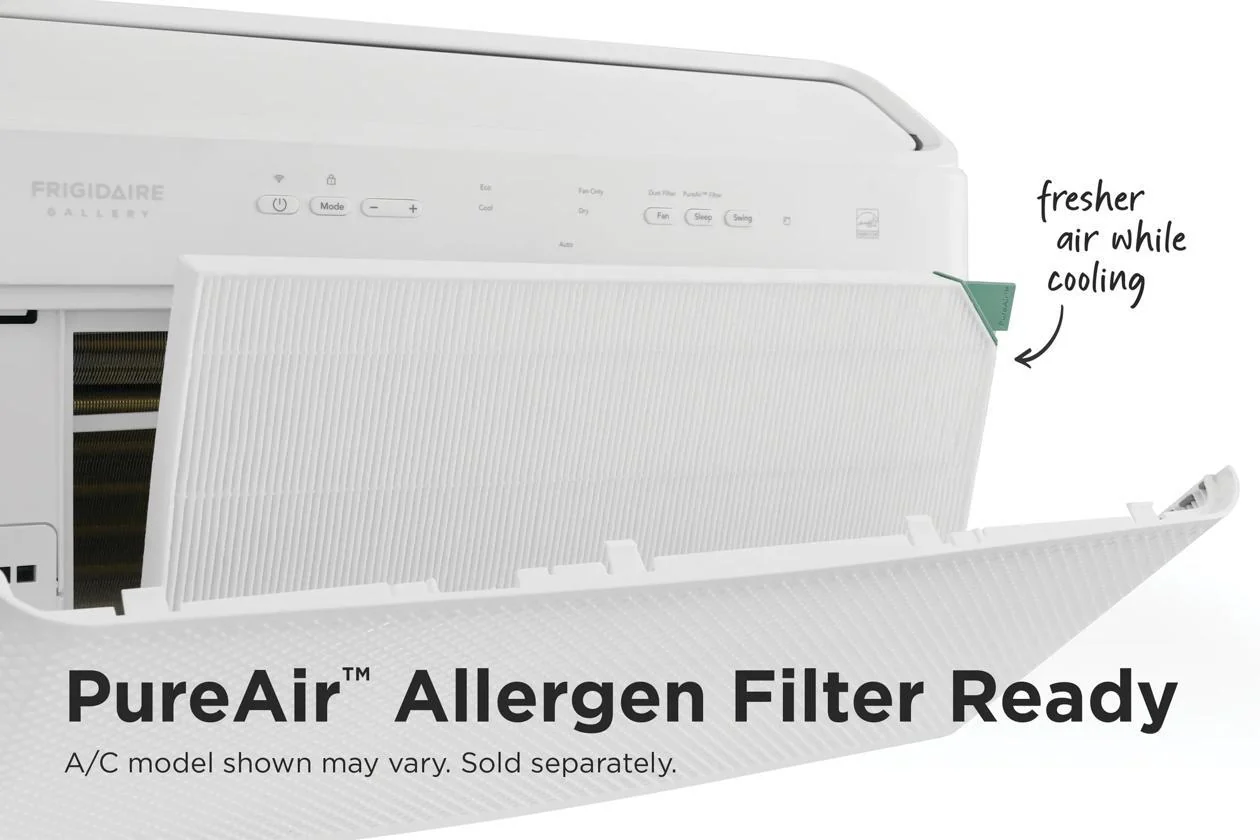 Frigidaire GHWW125TE1 12,000 BTU Inverter Window Room Air Conditioner with Wi-Fi (Energy Star) - Image 9