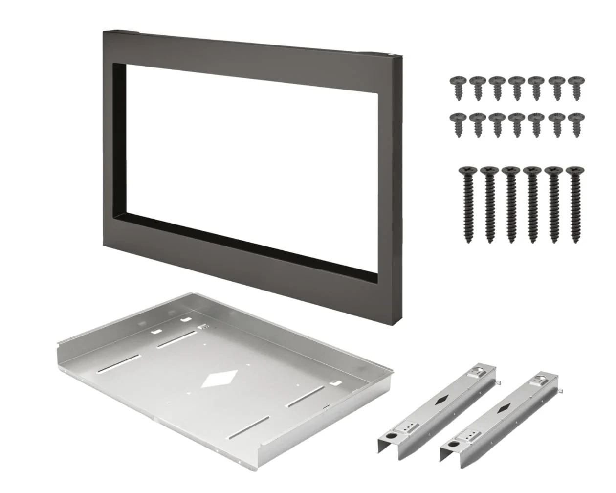 Frigidaire GMTK2768AD 27" Dark Stainless Steel Gallery Microwave Trim Kit - Image 4