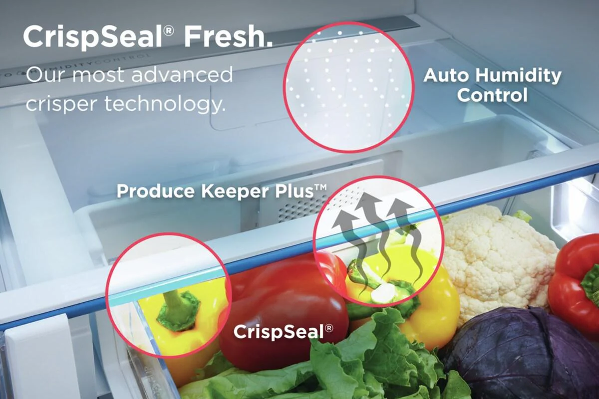 Frigidaire GRFN2023AF 20 Cu. Ft. Standard-Depth French Door Refrigerator - Image 5