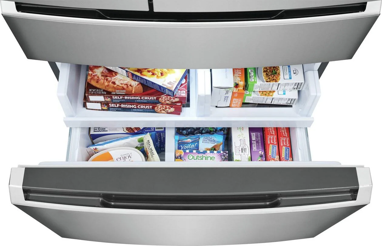Frigidaire Gallery 21.5 Cu. Ft. Counter-Depth 4-Door French Door Refrigerator - Image 4