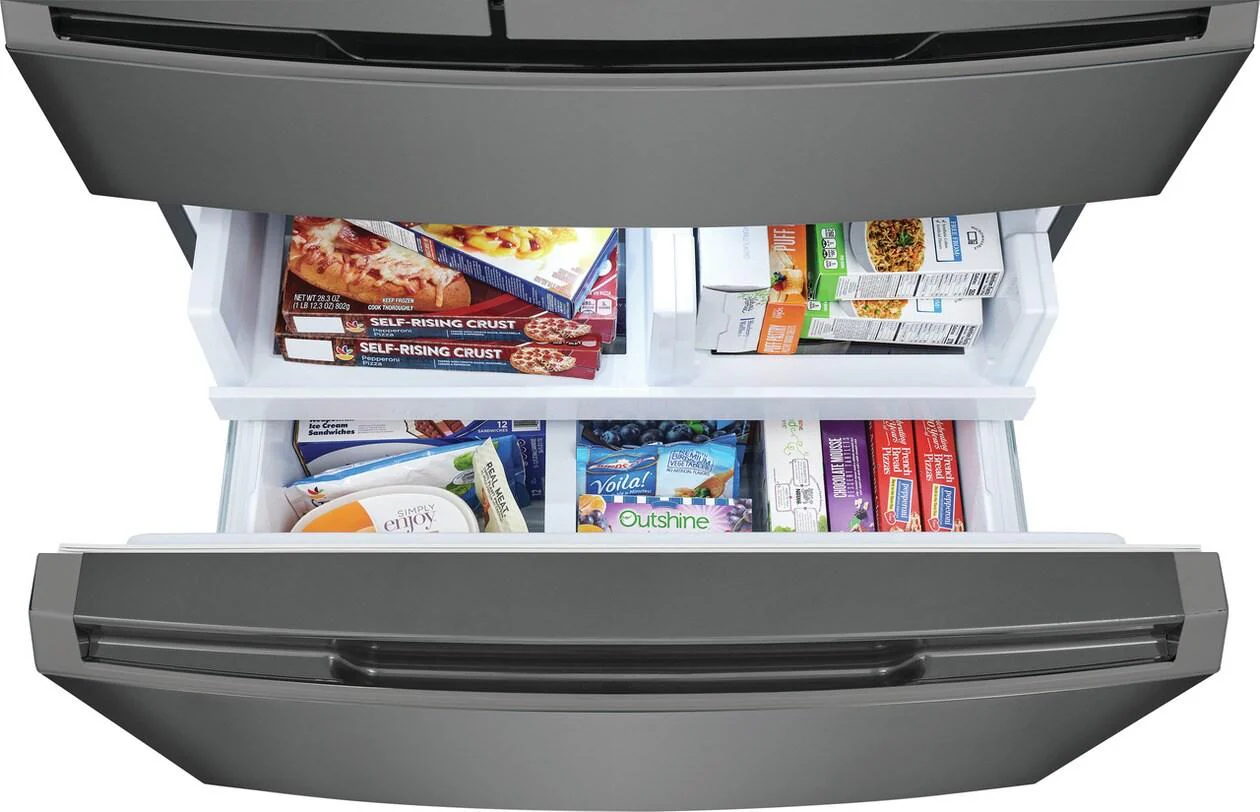 Frigidaire GRMC2273CD 22 Cu. Ft. Counter-Depth 4-Door French Door Refrigerator - Image 4