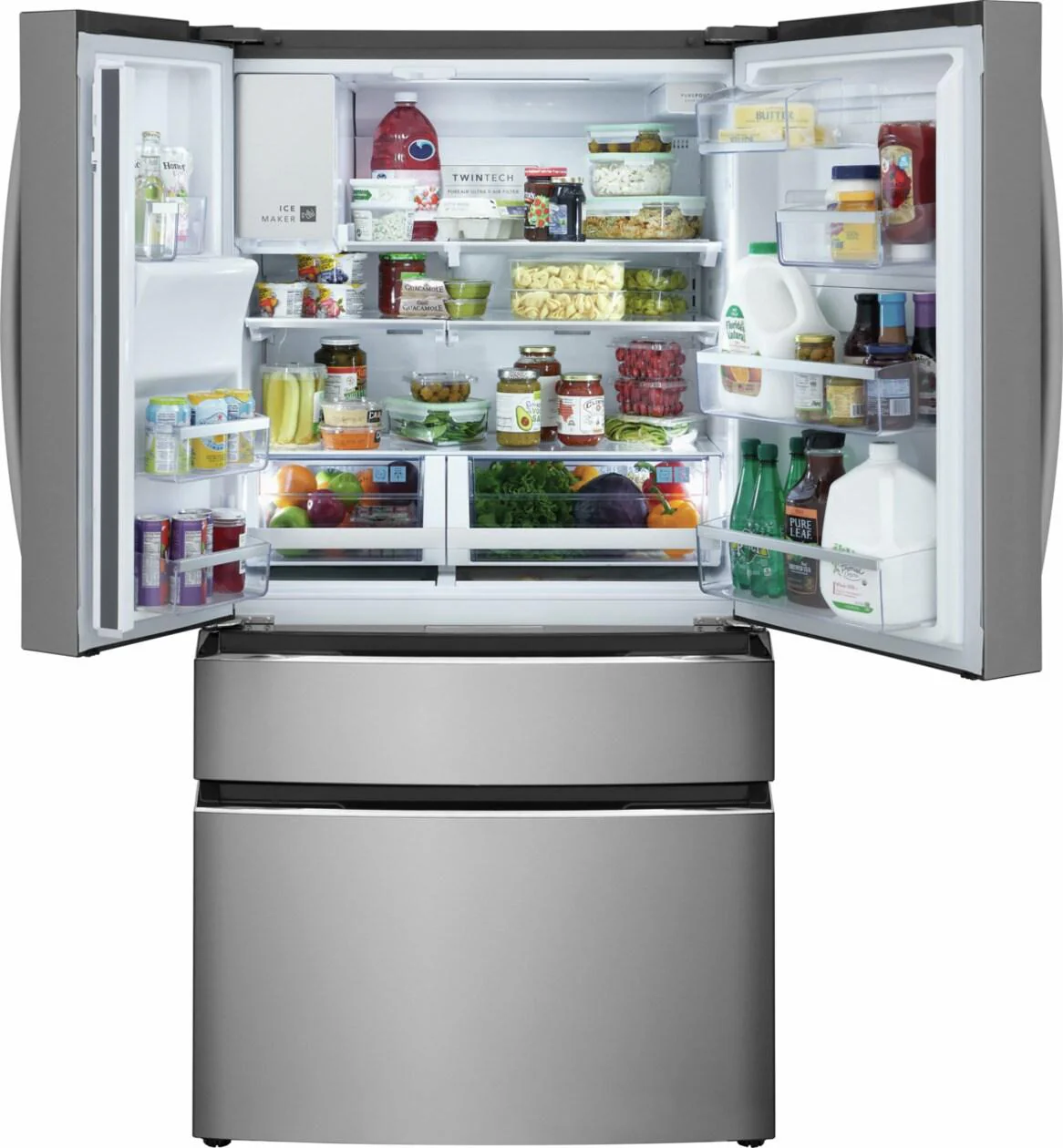 Frigidaire GRMS2773AF 26 Cu. Ft. Standard-Depth 4-Door French Door Refrigerator - Image 4