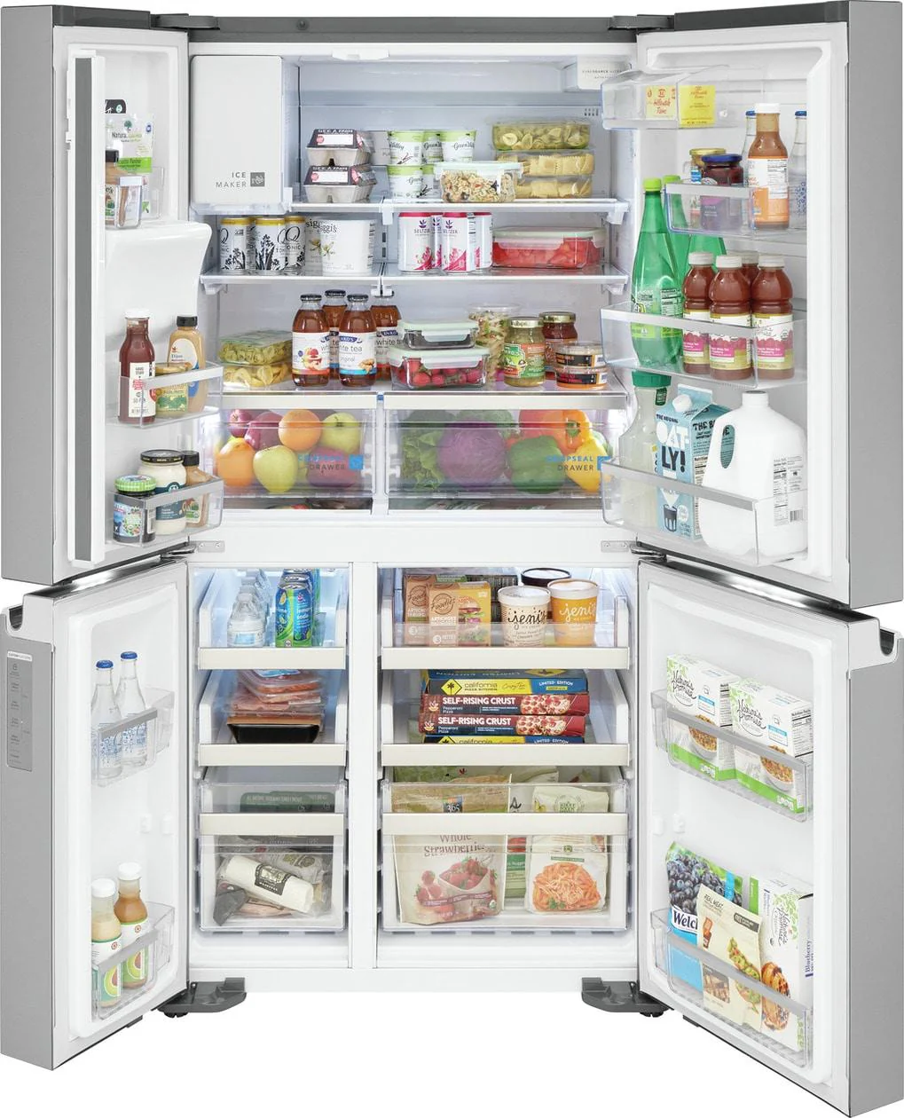 Frigidaire GRQC2255BF 22 Cu. Ft. Counter-Depth 4-Door Refrigerator - Image 3