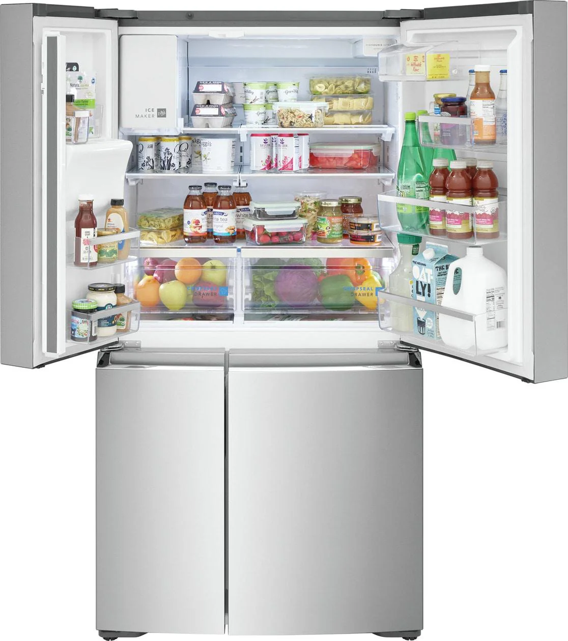 Frigidaire GRQC2255BF 22 Cu. Ft. Counter-Depth 4-Door Refrigerator - Image 4