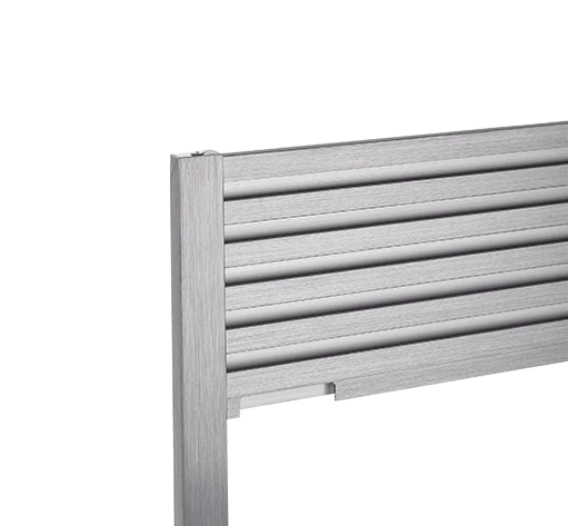 TRIMKITEZ2 Frigidaire 79'' Louvered or 75'' Collar Stainless Steel Trim Kit - Image 3