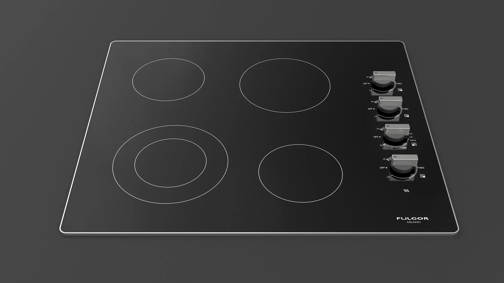 24" RADIANT COOKTOP WITH KNOBS - Image 4