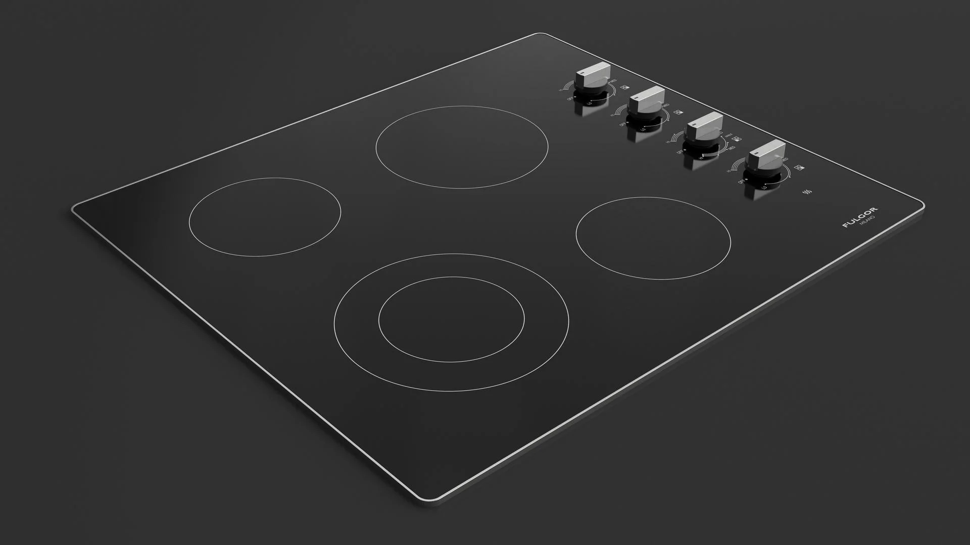 24" RADIANT COOKTOP WITH KNOBS - Image 5