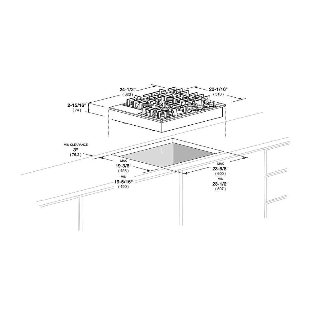 24" GAS COOKTOP - Image 8