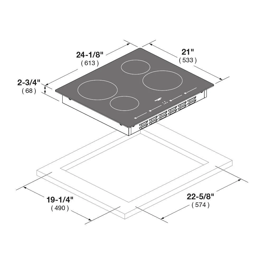 24 INDUCTION COOKTOP - Image 10