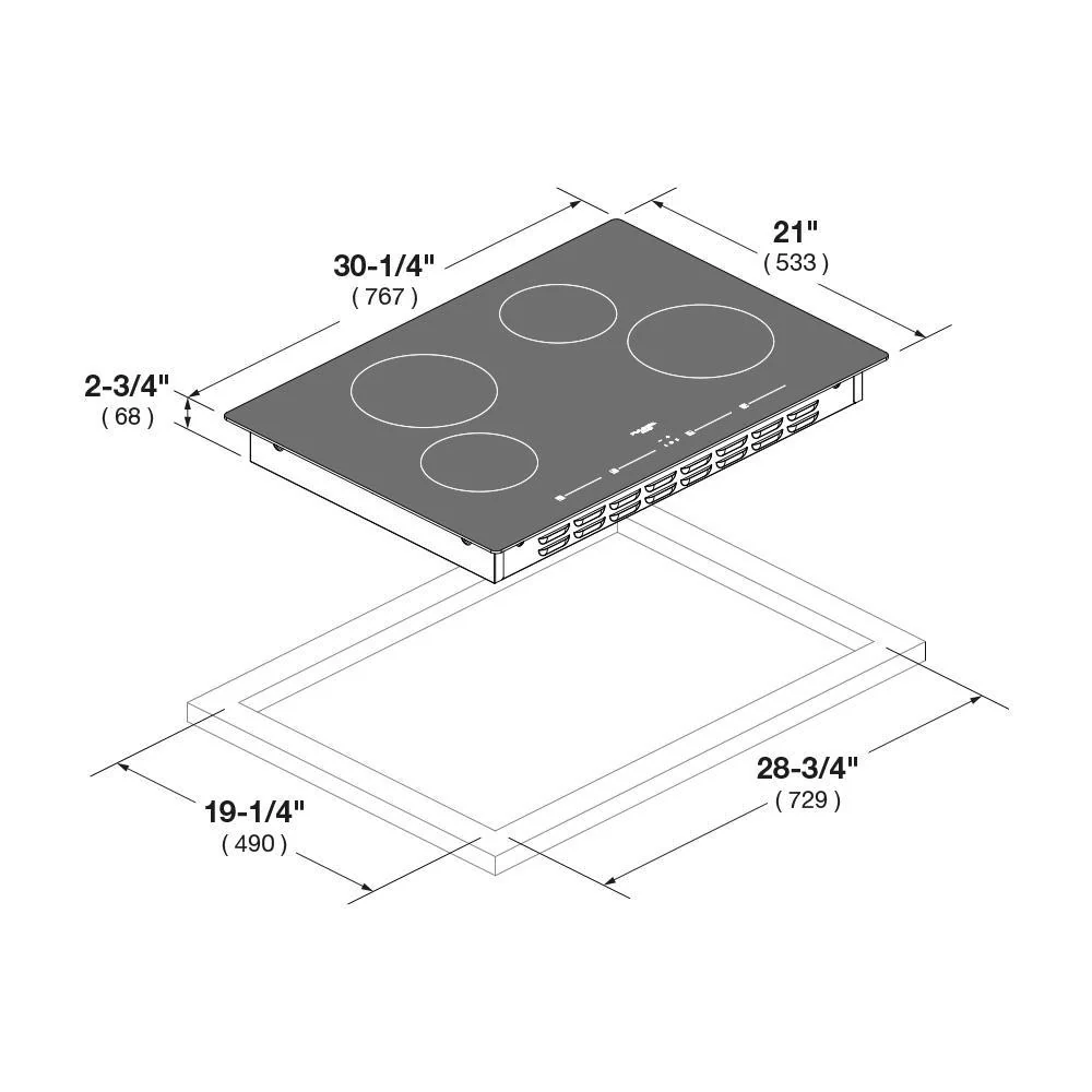 30 INDUCTION COOKTOP - Image 9
