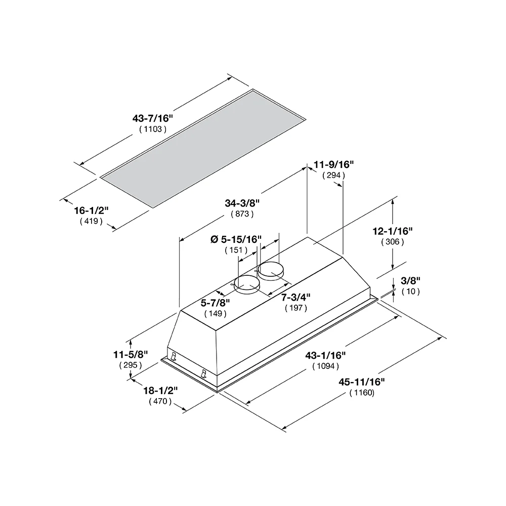 48" PRO INSERT HOOD - Image 9