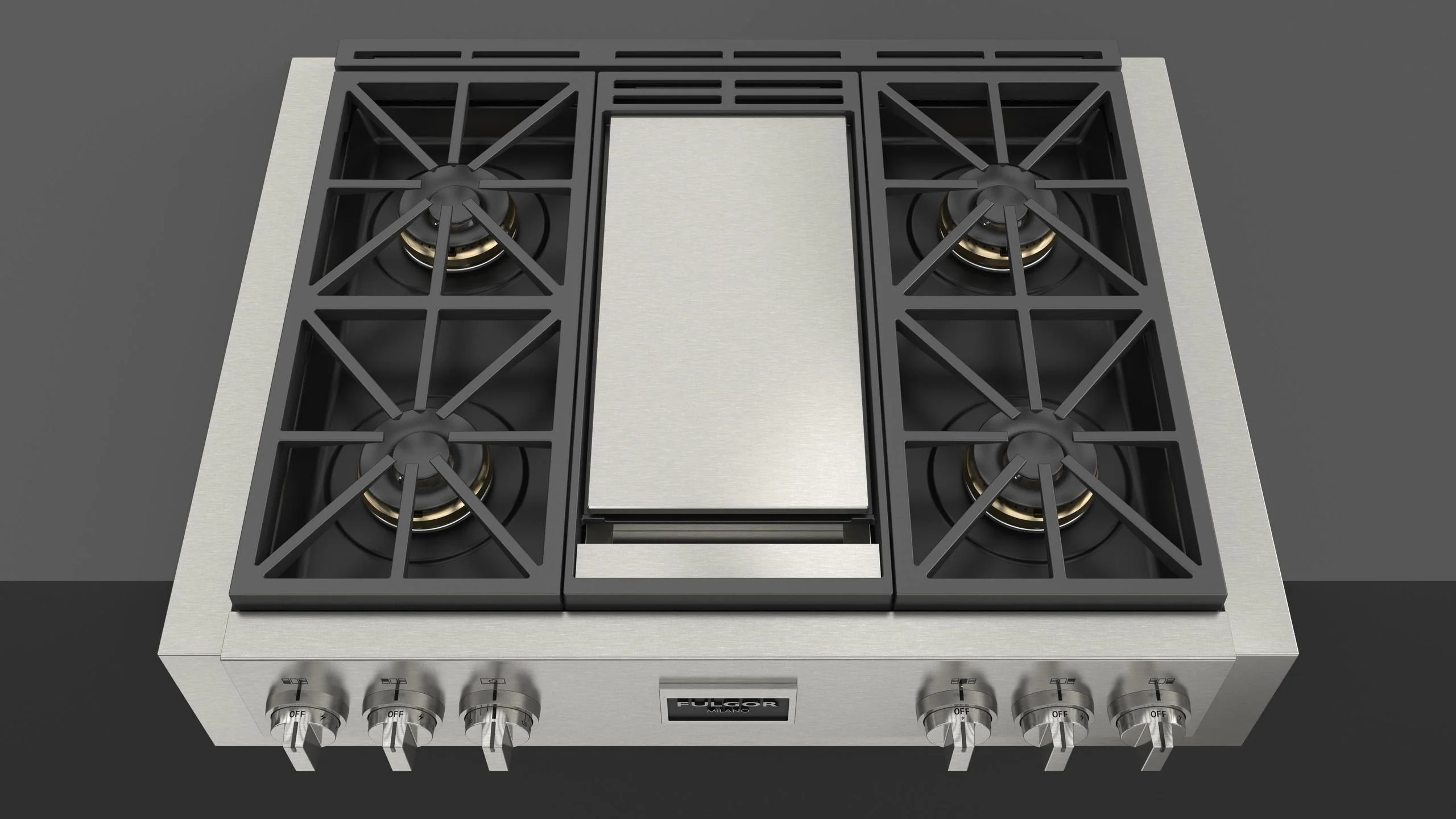 SOFIA 36" PRO GAS RANGETOP WITH GRIDDLE - Image 4