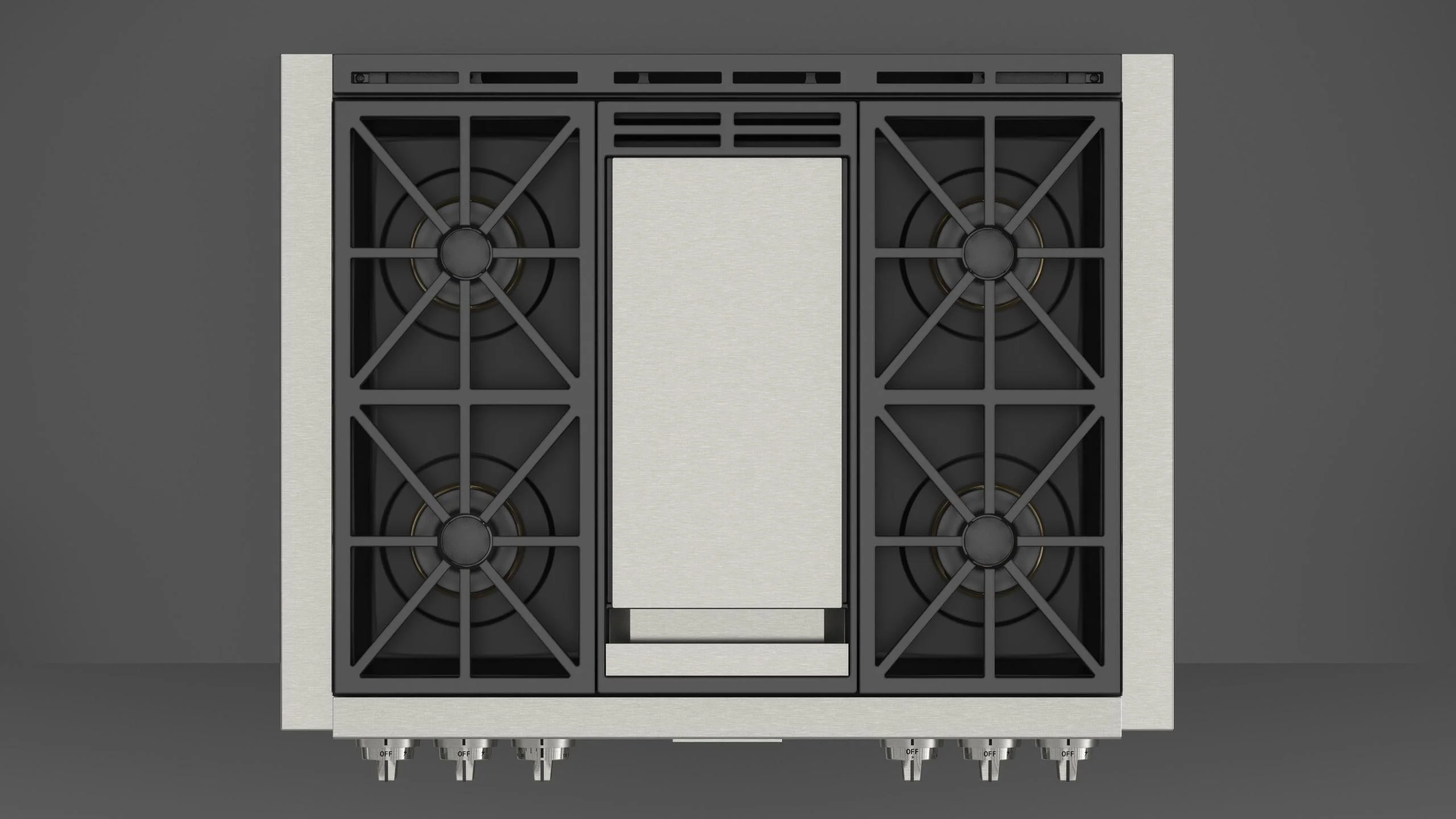 SOFIA 36" PRO GAS RANGETOP WITH GRIDDLE - Image 5