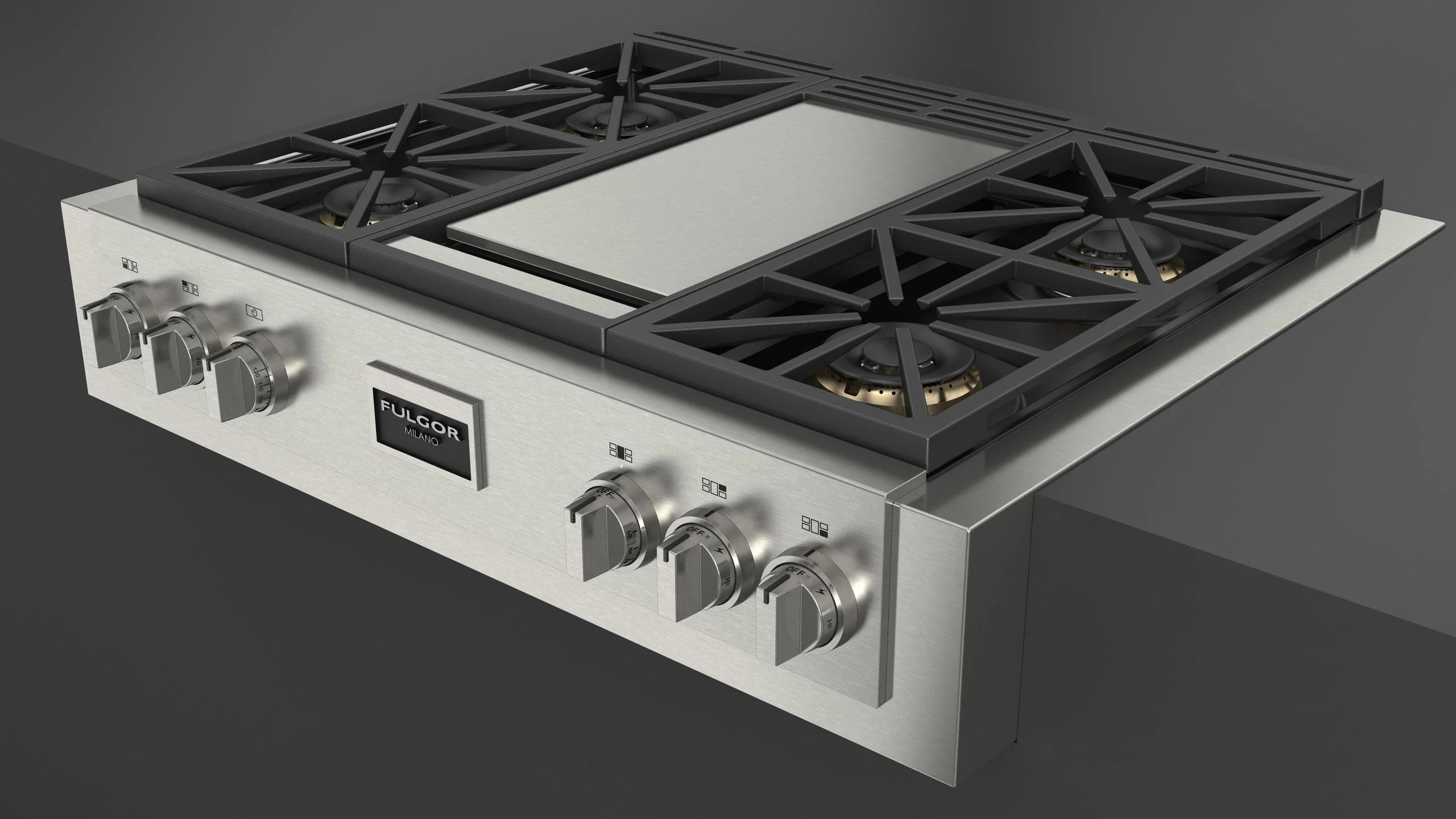 SOFIA 36" PRO GAS RANGETOP WITH GRIDDLE - Image 6