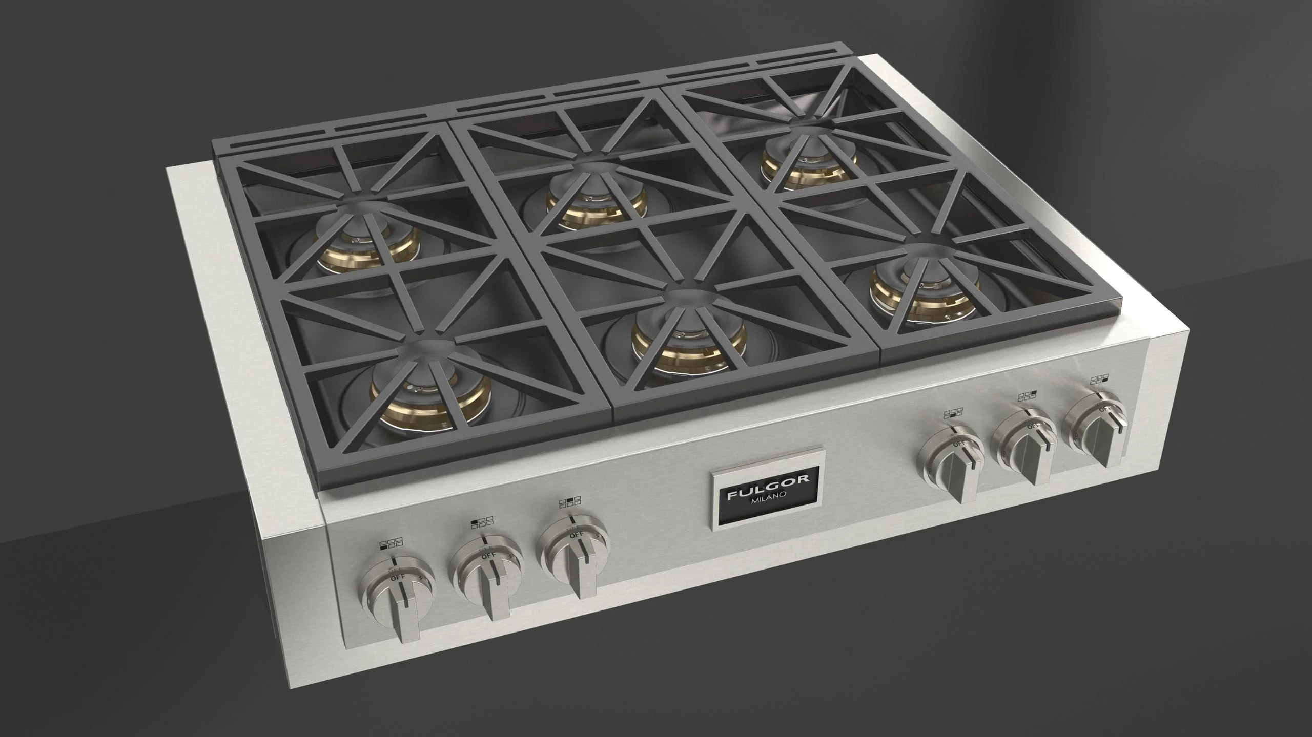36" PRO GAS RANGE TOP - Image 5