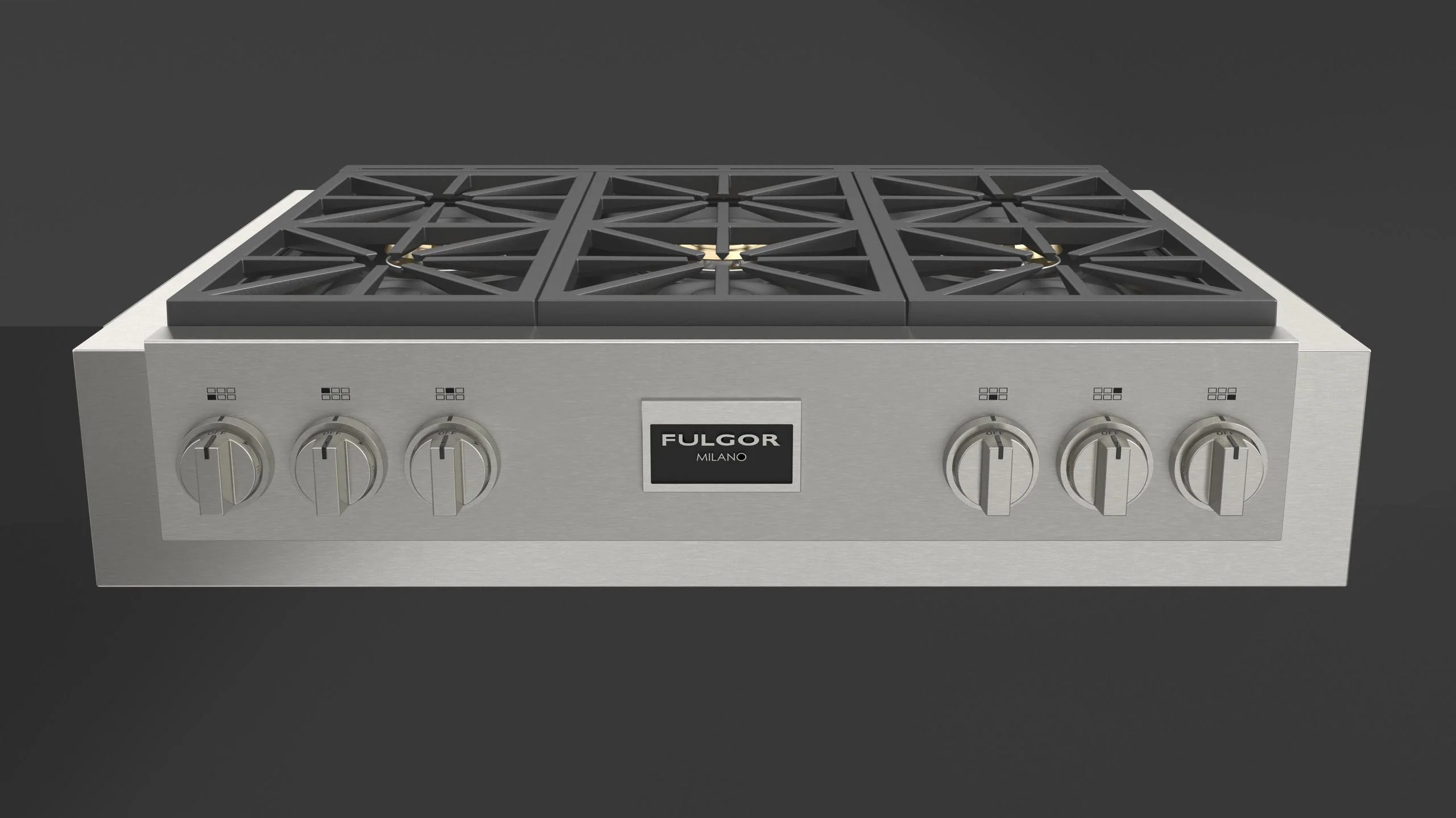 36" PRO GAS RANGE TOP - Image 9