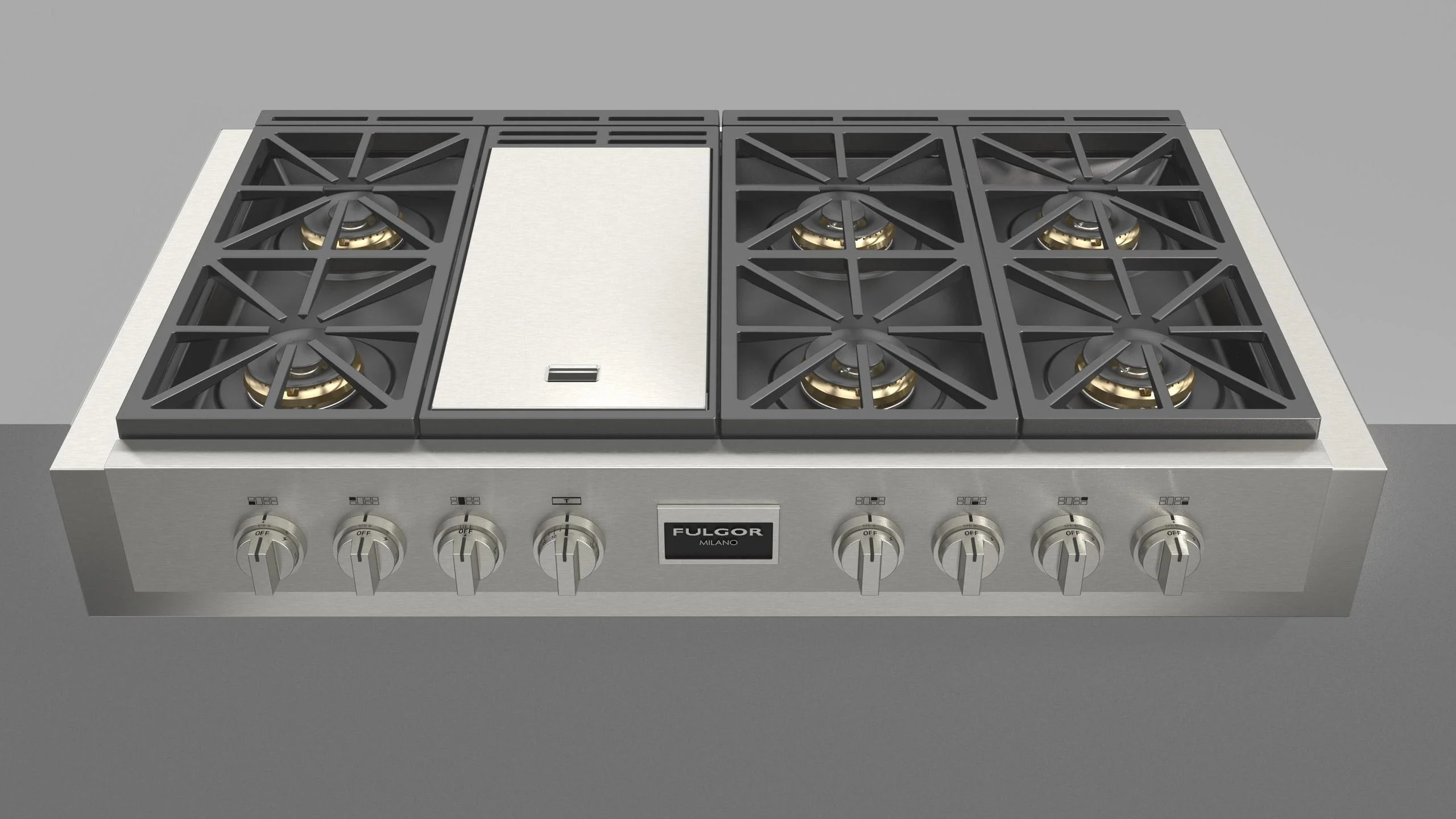 48" PRO GAS RANGE TOP - Image 2