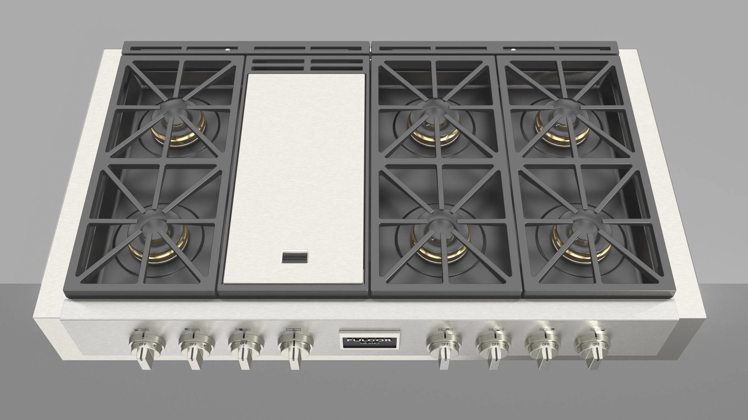 48" PRO GAS RANGE TOP - Image 3