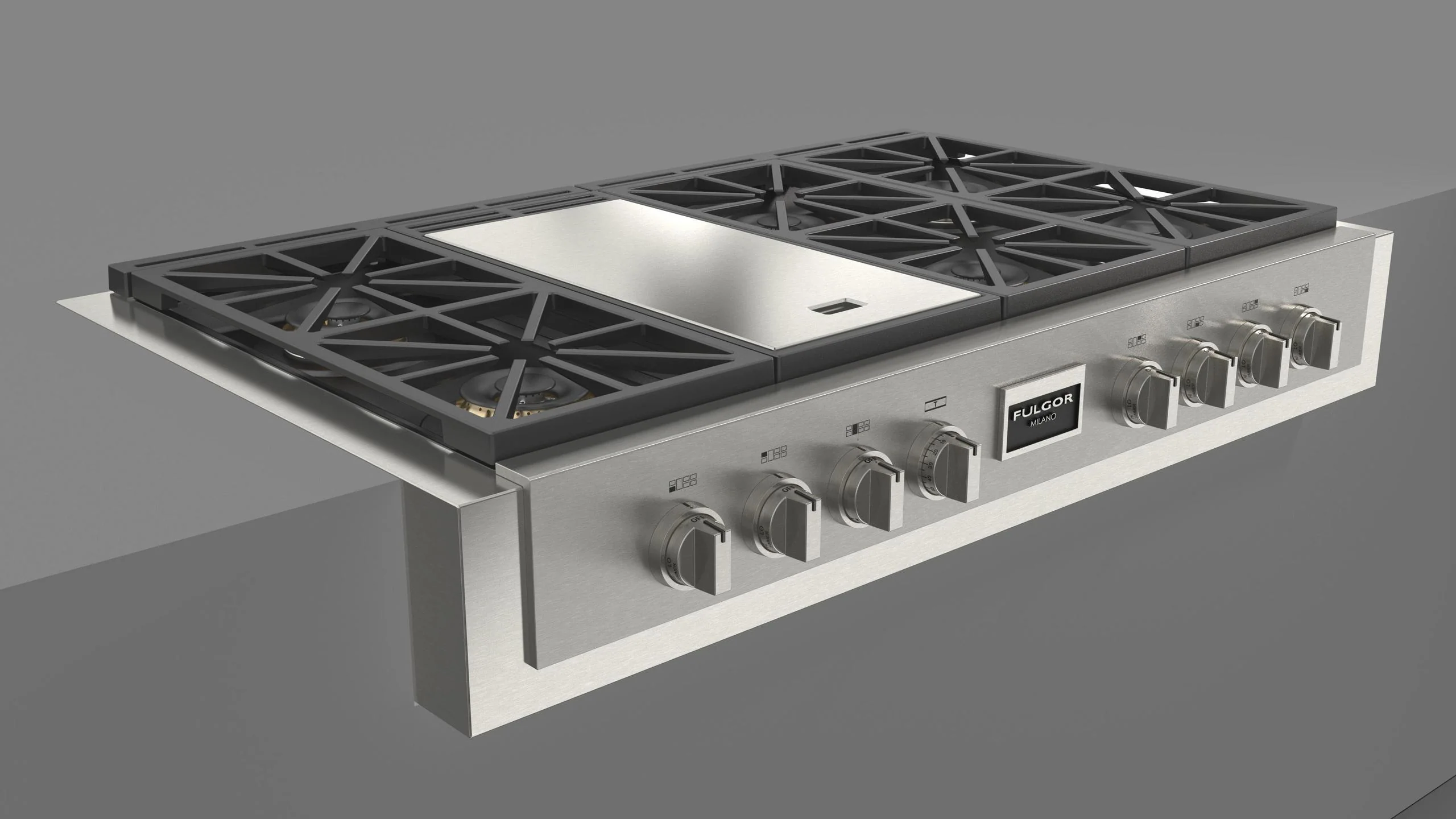 48" PRO GAS RANGE TOP - Image 8