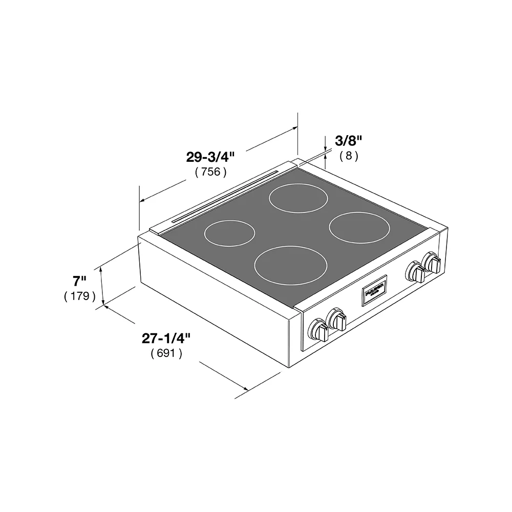 30" PRO INDUCTION RANGE TOP - Image 10