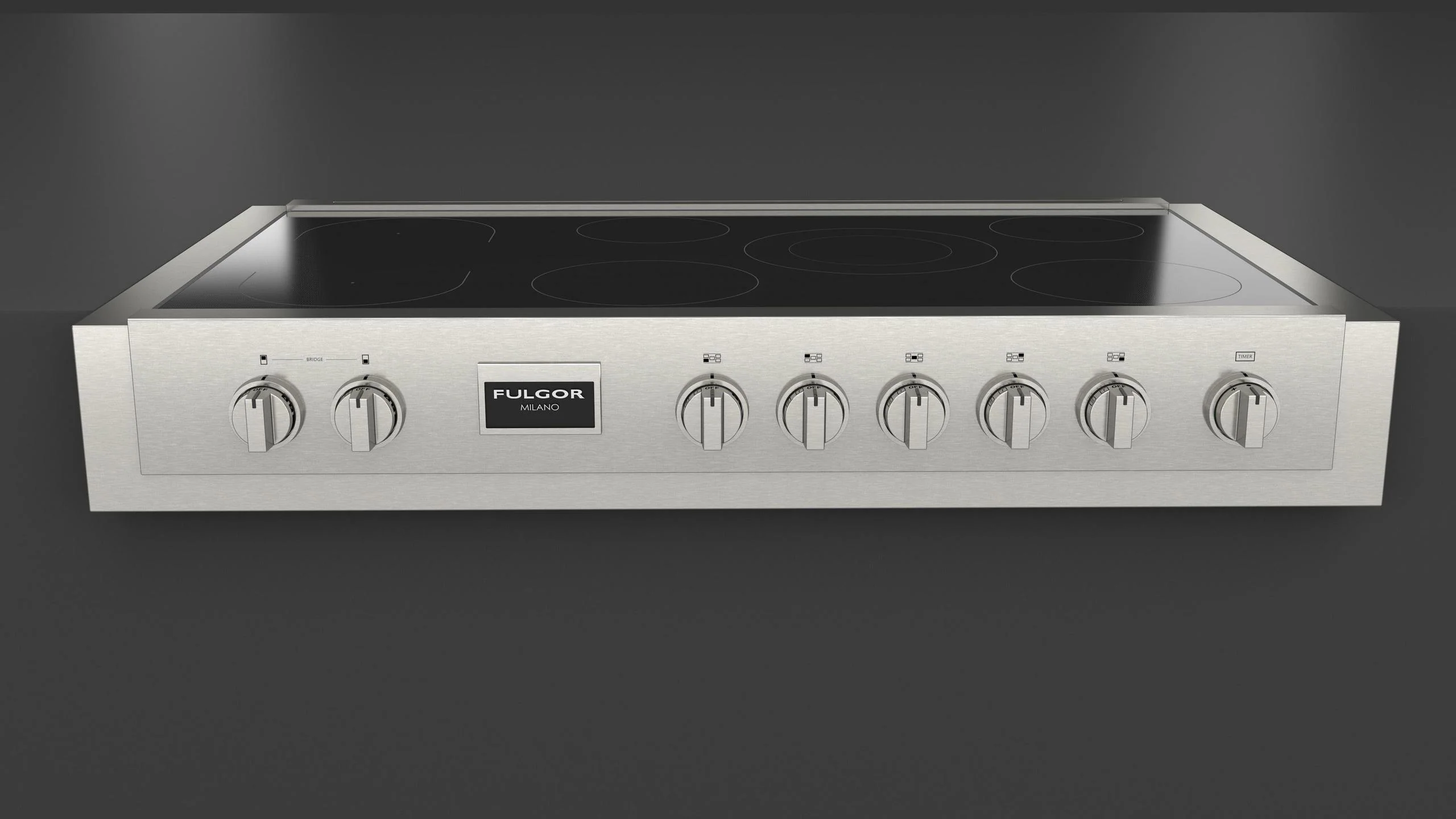 SOFIA 48 PRO INDUCTION RANGETOP - ALL GLASS - Image 5