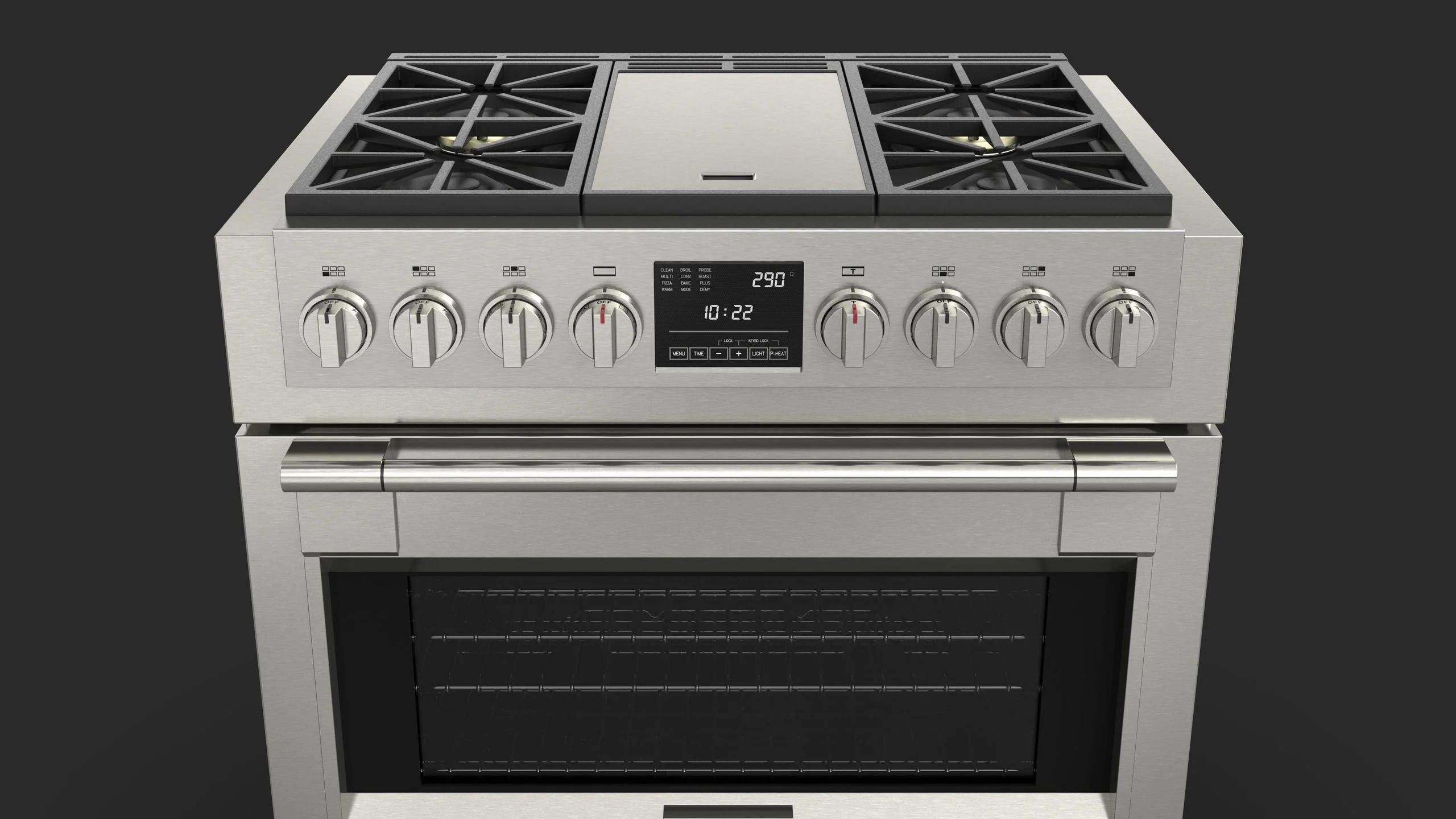 36 DUAL FUEL PRO RANGE WITH GRIDDLE - Image 10
