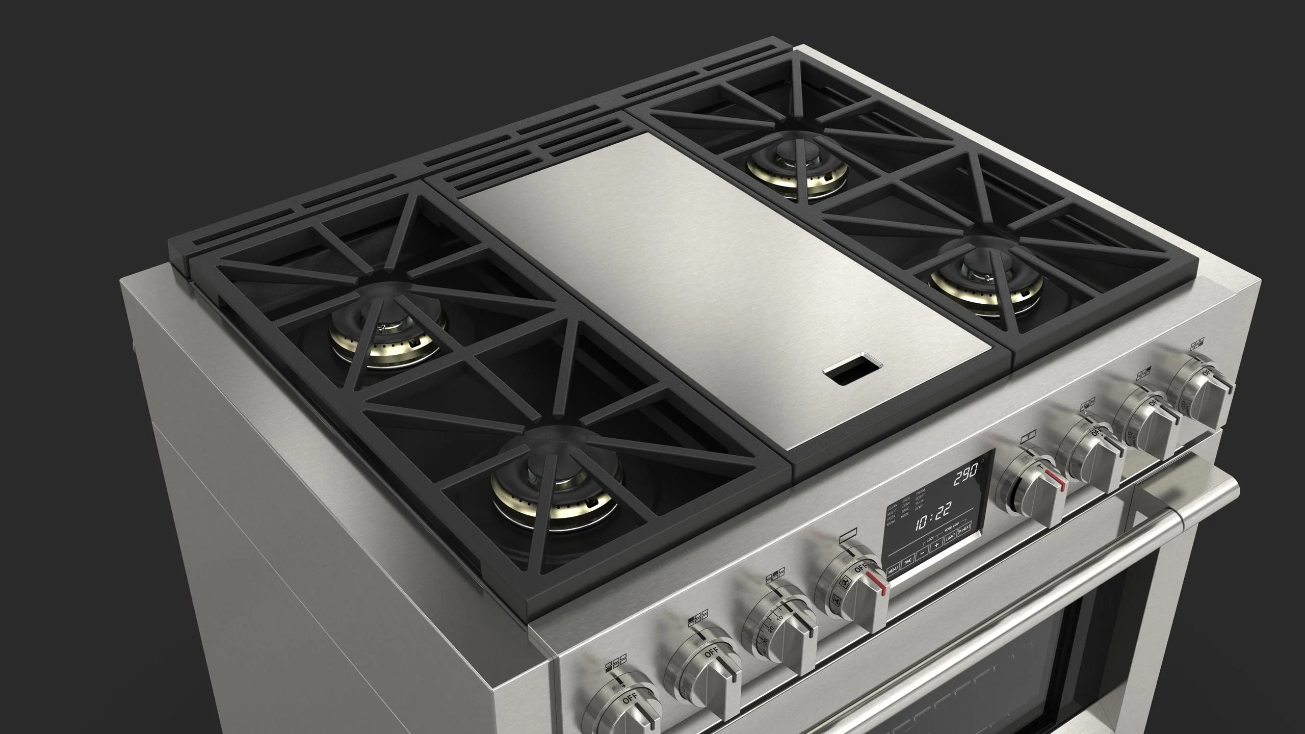 36 DUAL FUEL PRO RANGE WITH GRIDDLE - Image 13