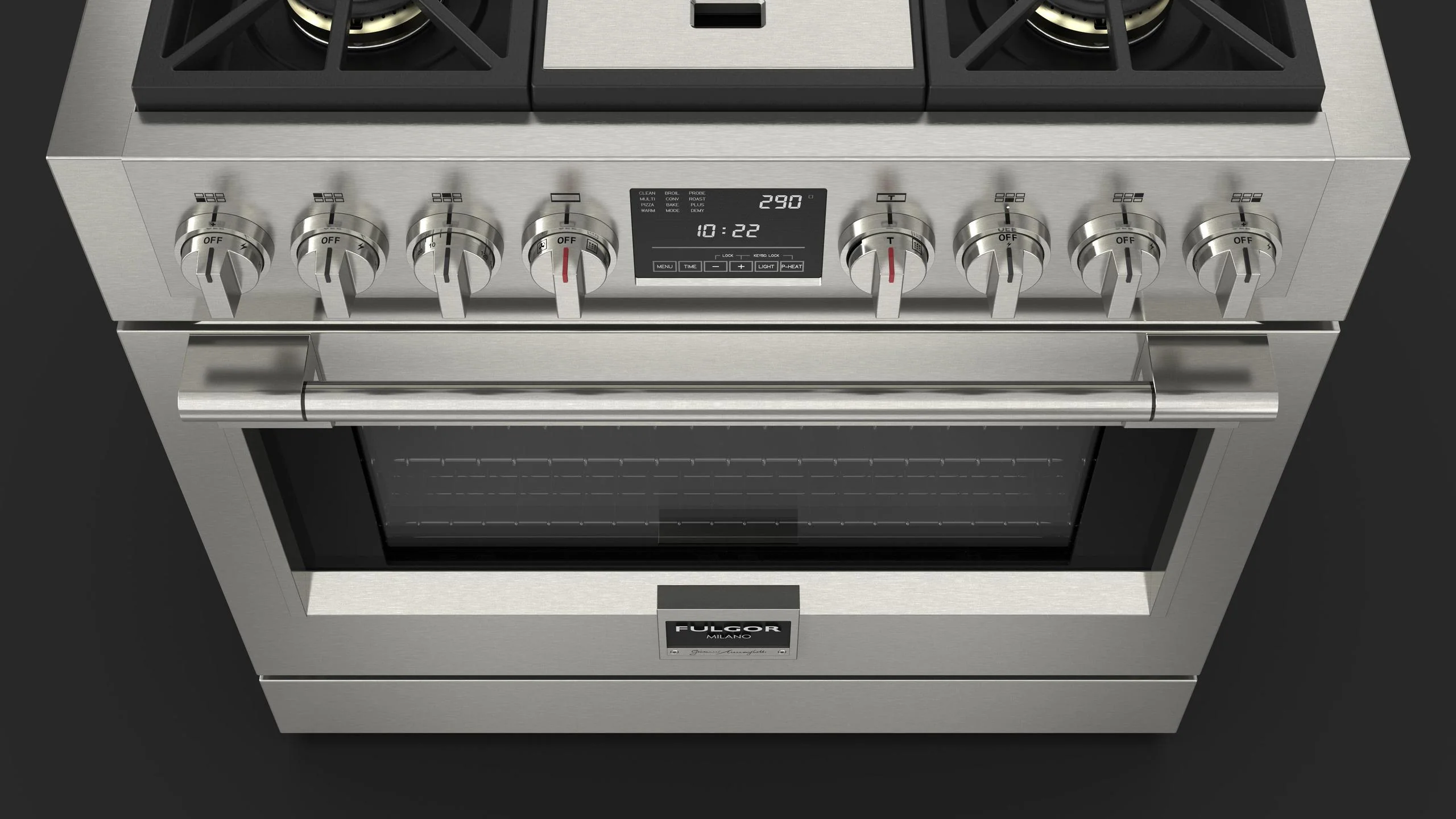36 DUAL FUEL PRO RANGE WITH GRIDDLE - Image 14