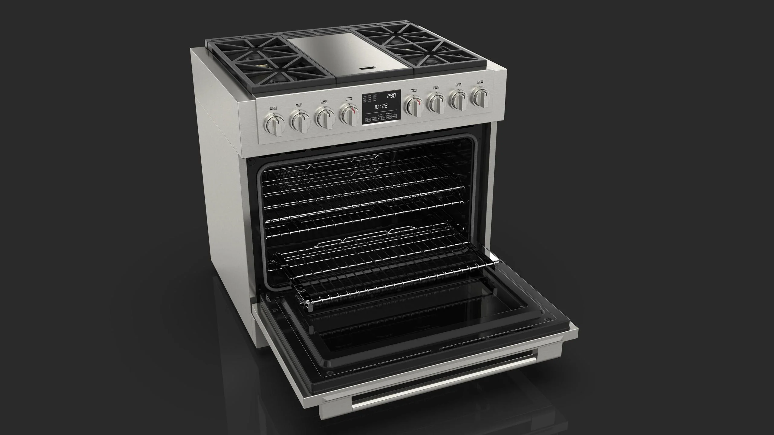 36 DUAL FUEL PRO RANGE WITH GRIDDLE - Image 16