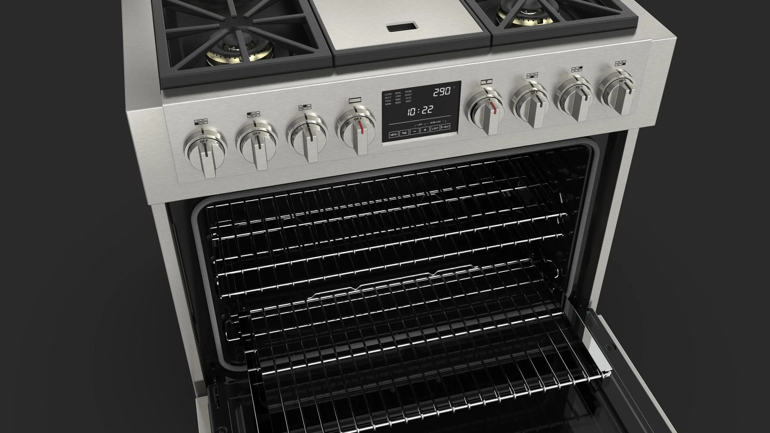36 DUAL FUEL PRO RANGE WITH GRIDDLE - Image 17