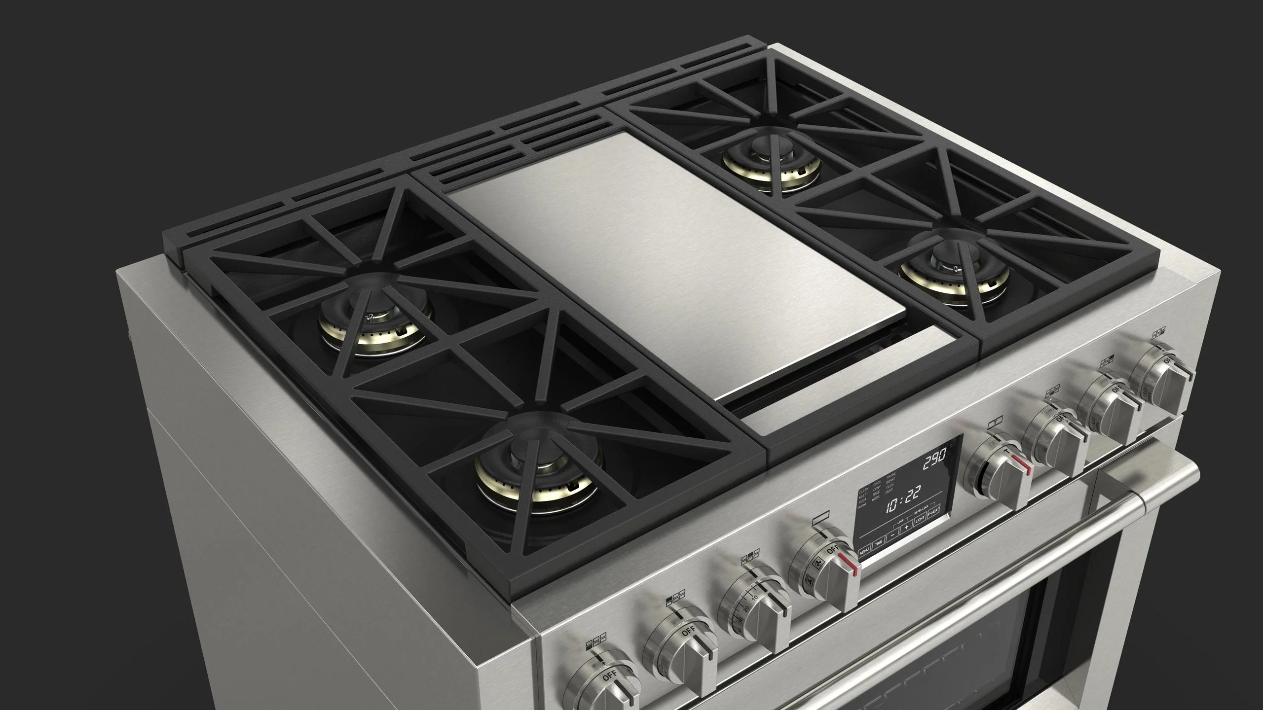36 DUAL FUEL PRO RANGE WITH GRIDDLE - Image 5