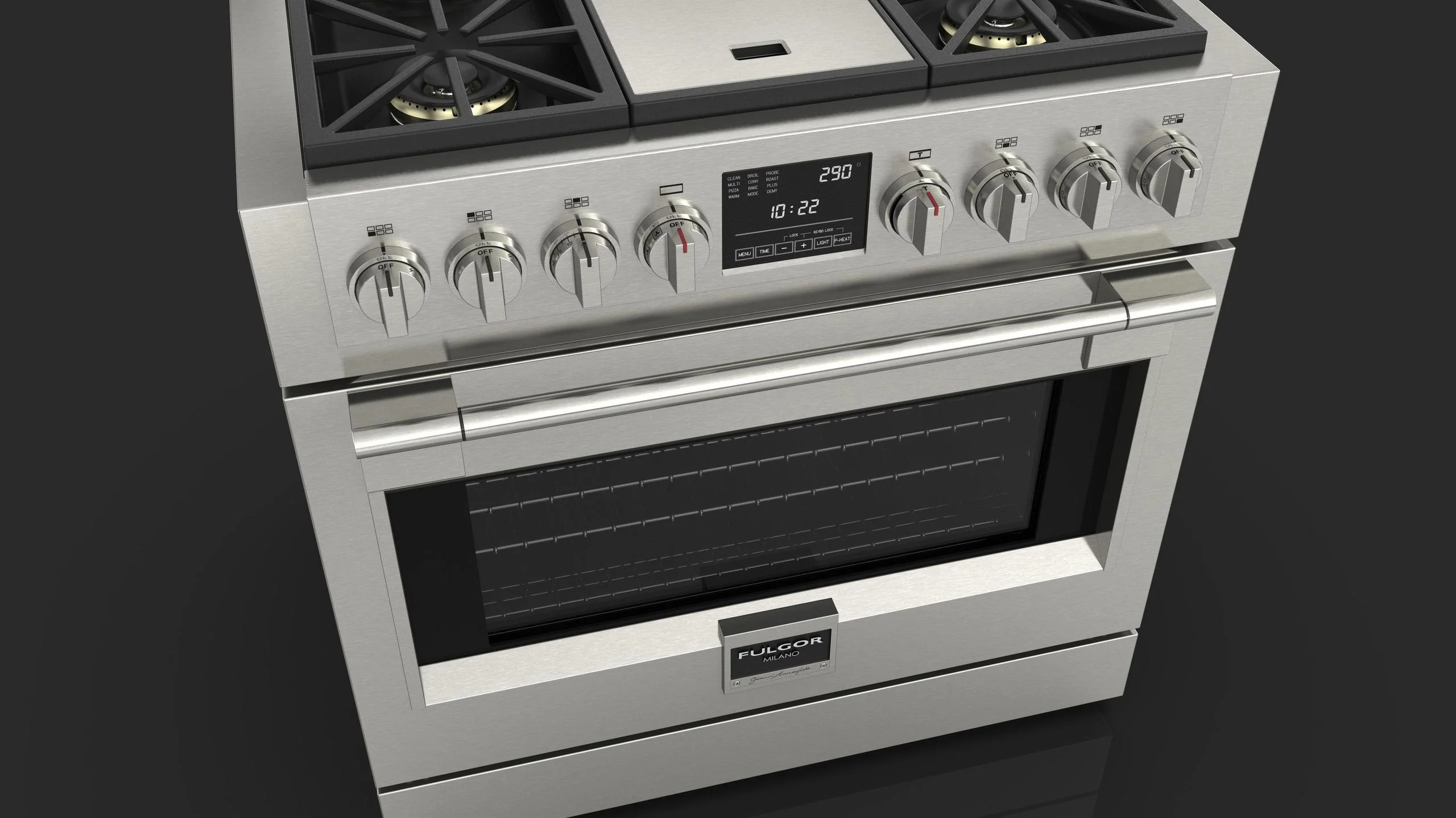36 DUAL FUEL PRO RANGE WITH GRIDDLE - Image 6