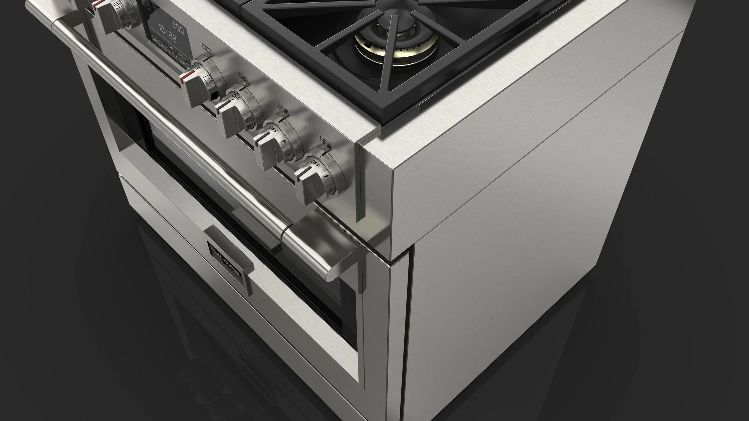36 DUAL FUEL PRO RANGE WITH GRIDDLE - Image 9