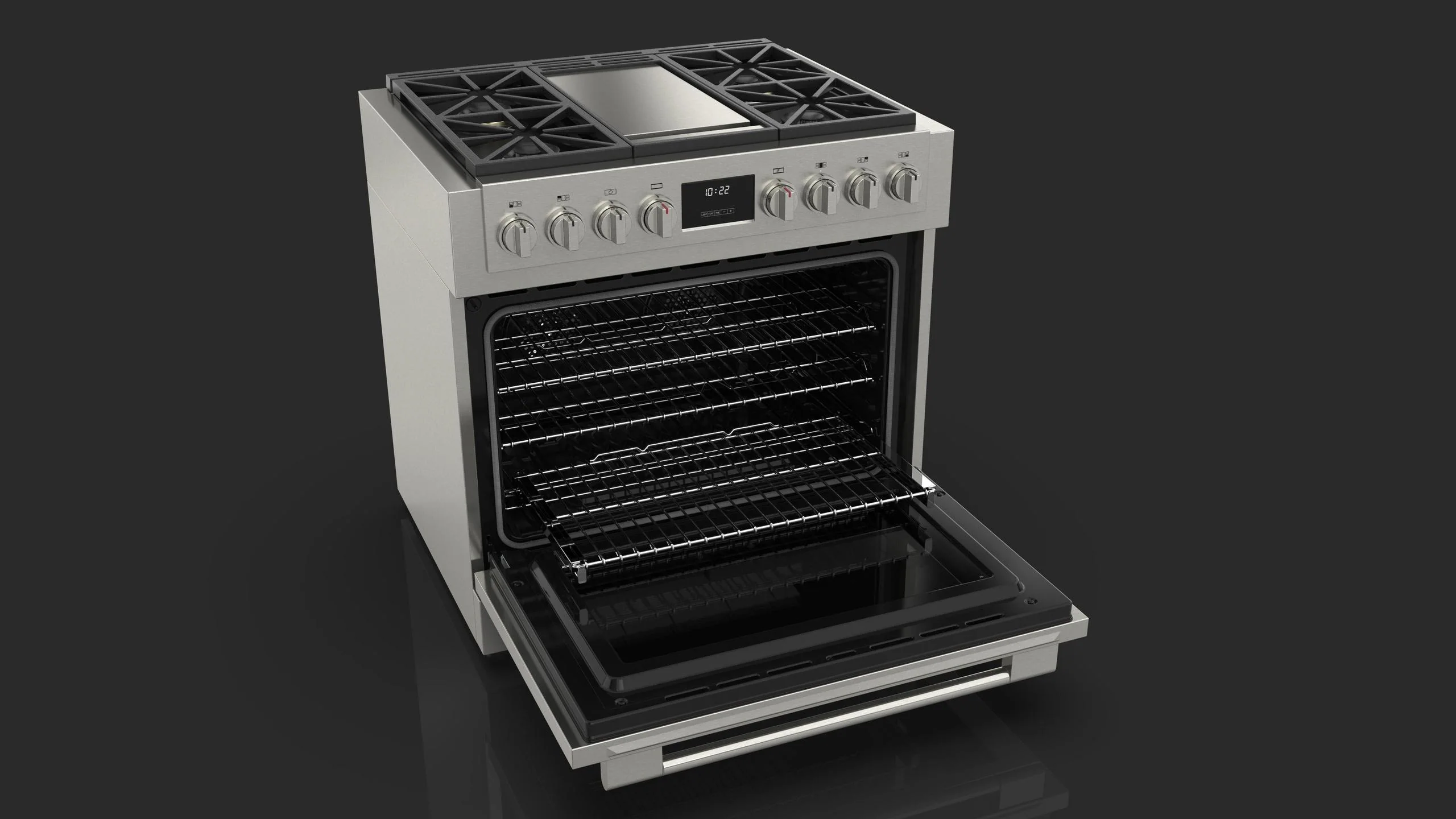SOFIA 36 PRO ALL GAS RANGE WITH GRIDDLE - Image 3