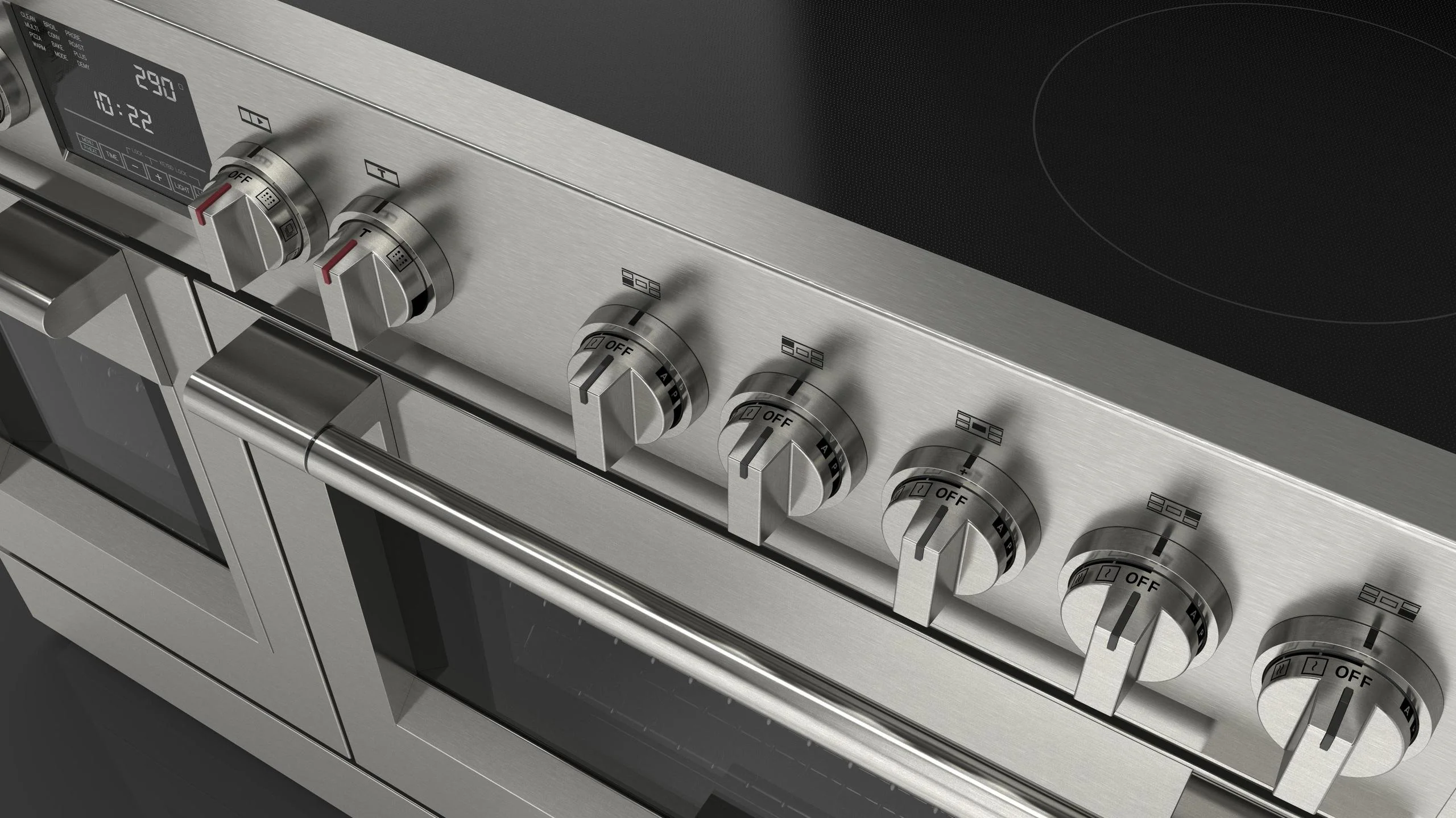 SOFIA 48 PRO INDUCTION RANGE - ALL GLASS - Image 4