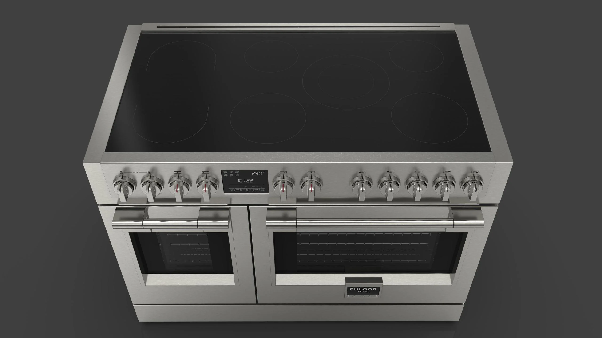 SOFIA 48 PRO INDUCTION RANGE - ALL GLASS - Image 5