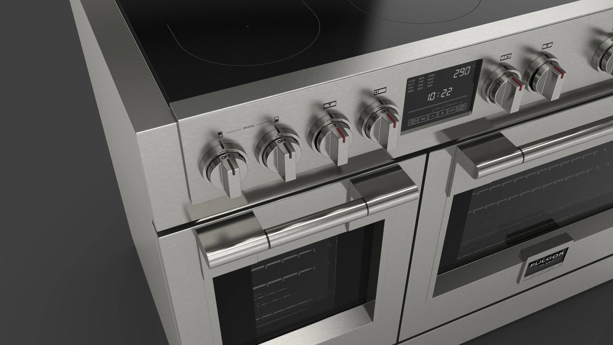 SOFIA 48 PRO INDUCTION RANGE - ALL GLASS - Image 6