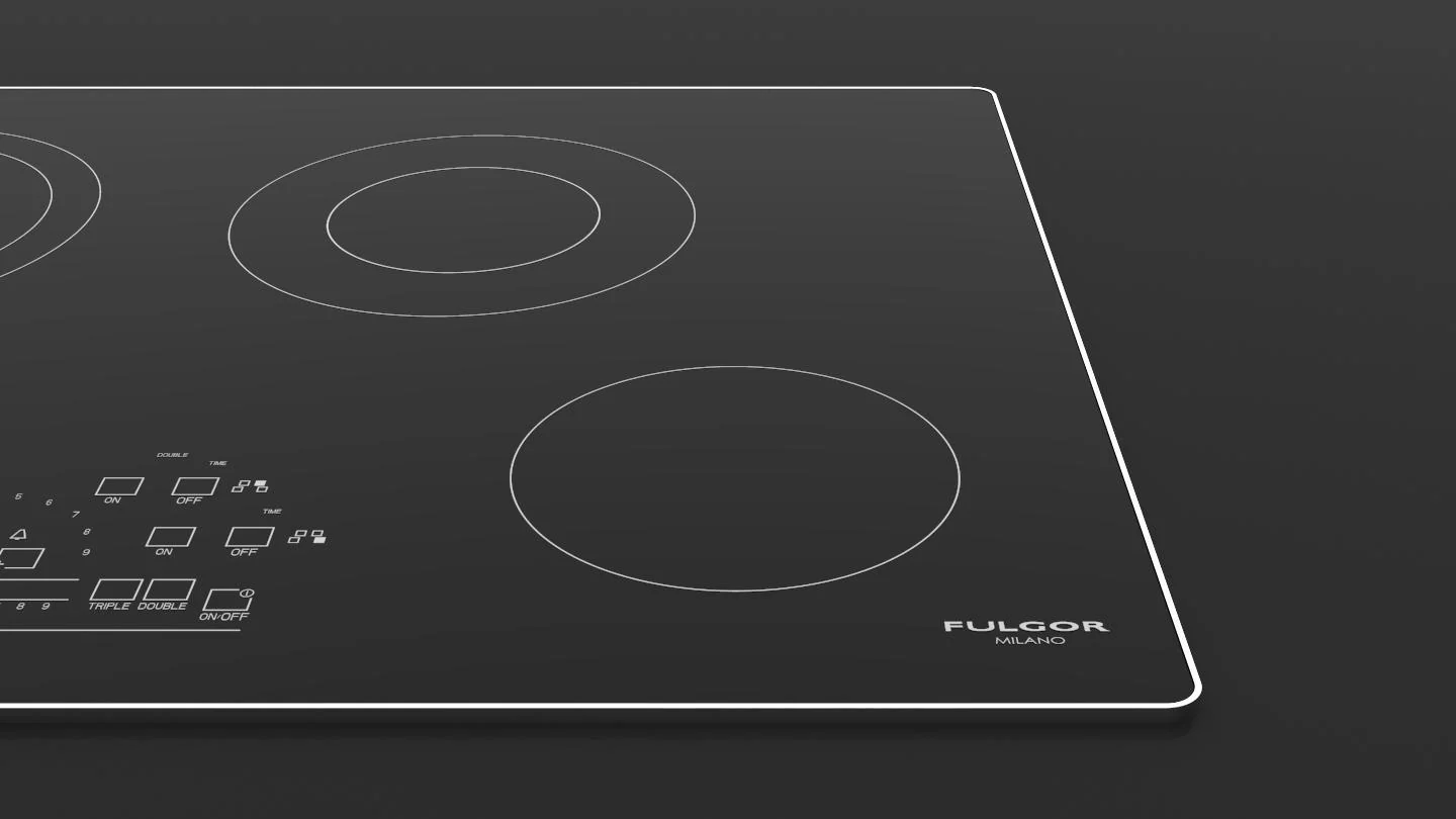 30" RADIANT COOKTOP WITH BRUSHED ALUMINUM TRIM - Image 5