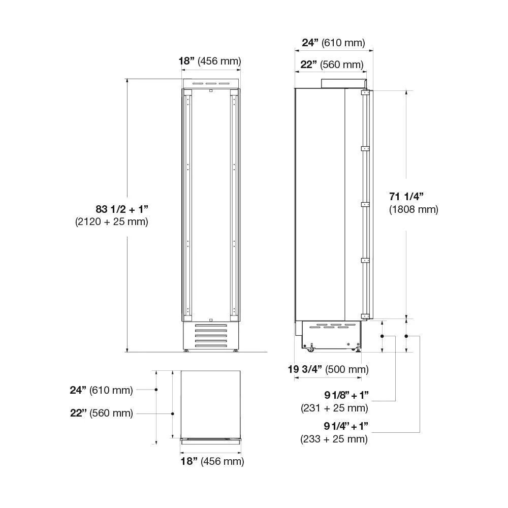 18" BUILT-IN FREEZER COLUMN - Image 13