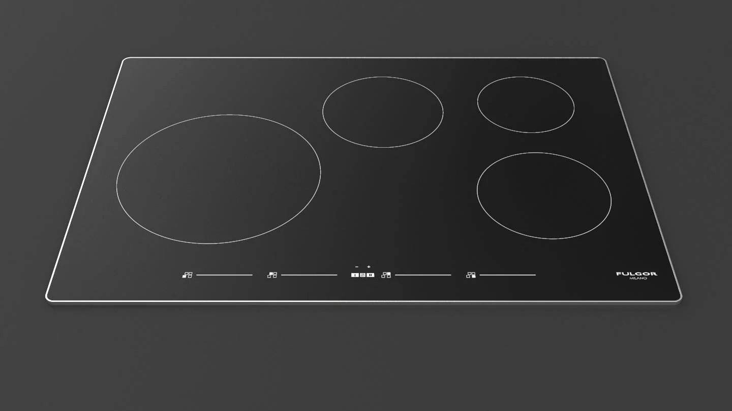 30" INDUCTION COOKTOP WITH BRUSHED ALUMINUM TRIM - Image 6
