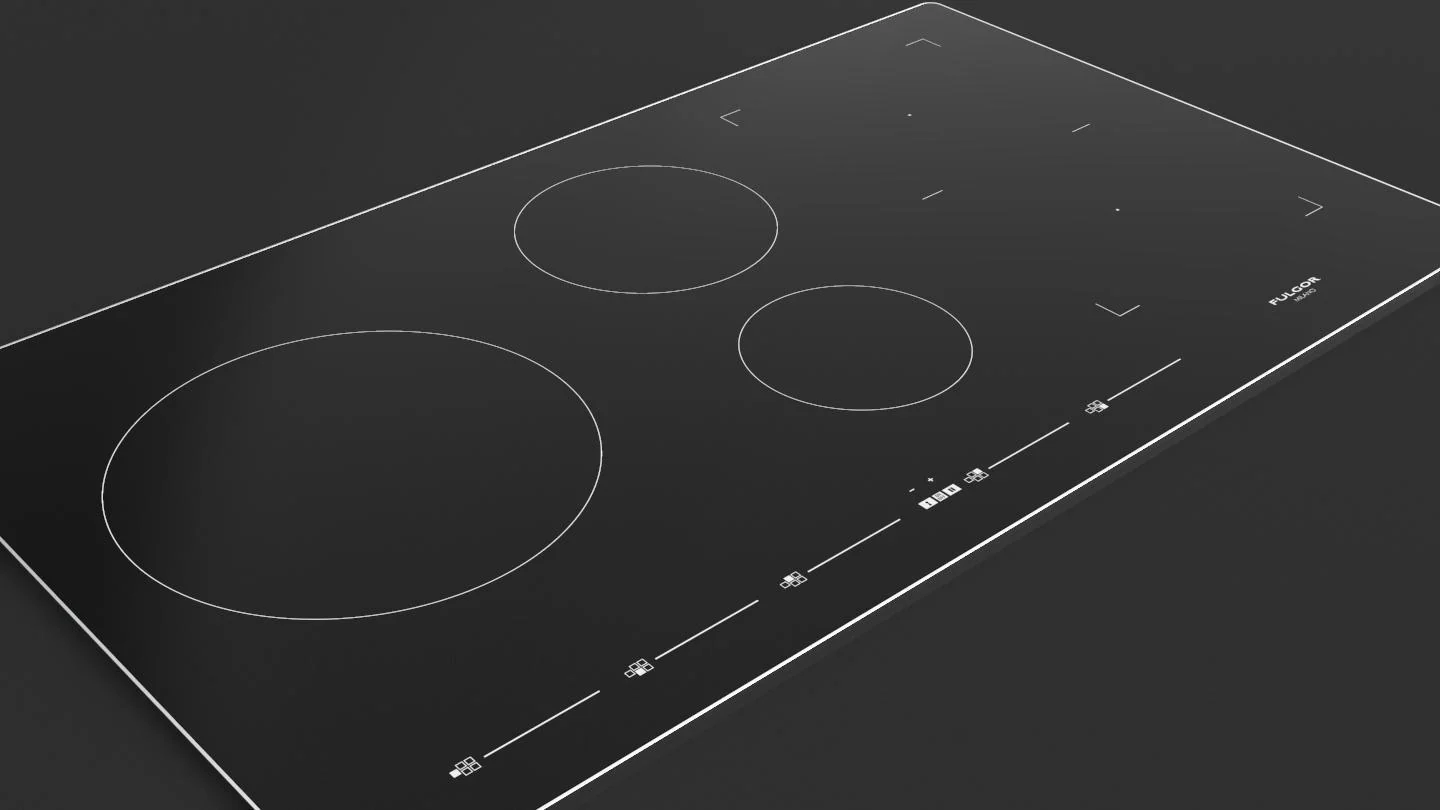 36" INDUCTION COOKTOP WITH BRUSHED ALUMINUM TRIM - Image 5
